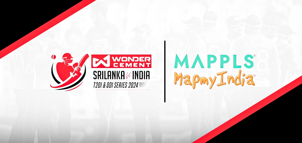 Mappls MapmyIndia revealed as partner for Sri Lanka v India ODI series