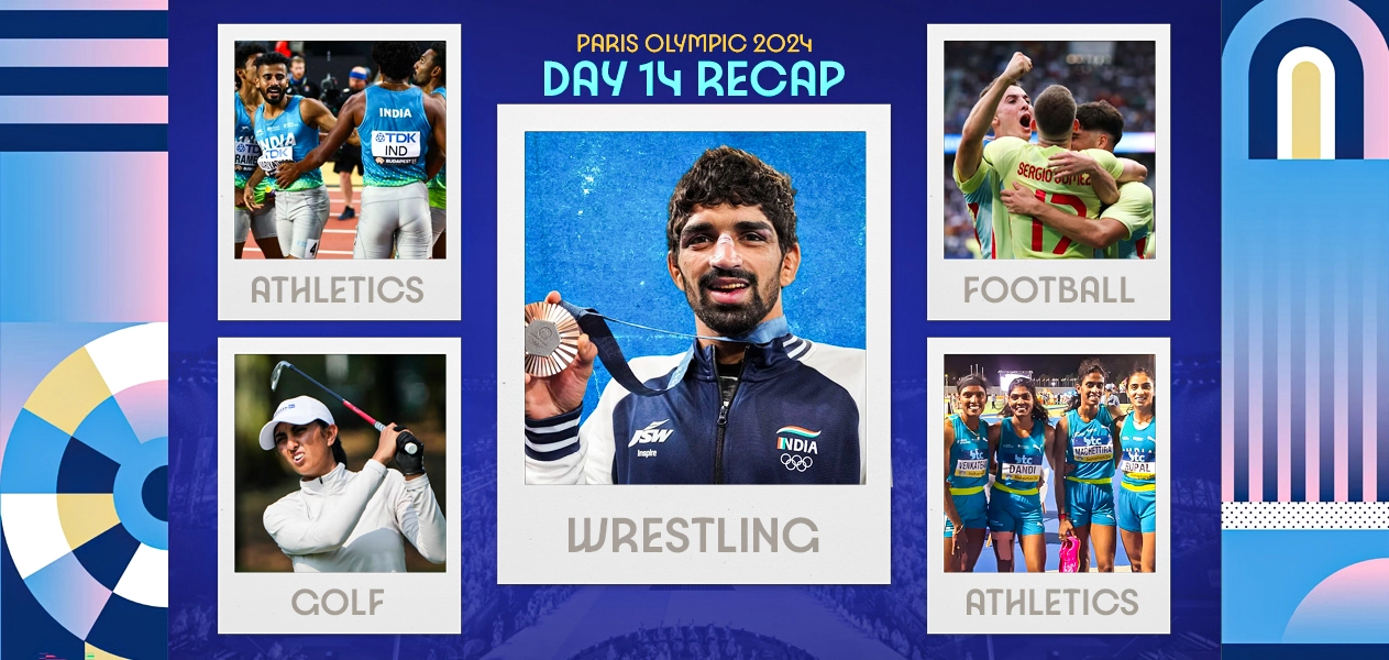 PARIS OLYMPICS 2024 – DAY 14 RECAP