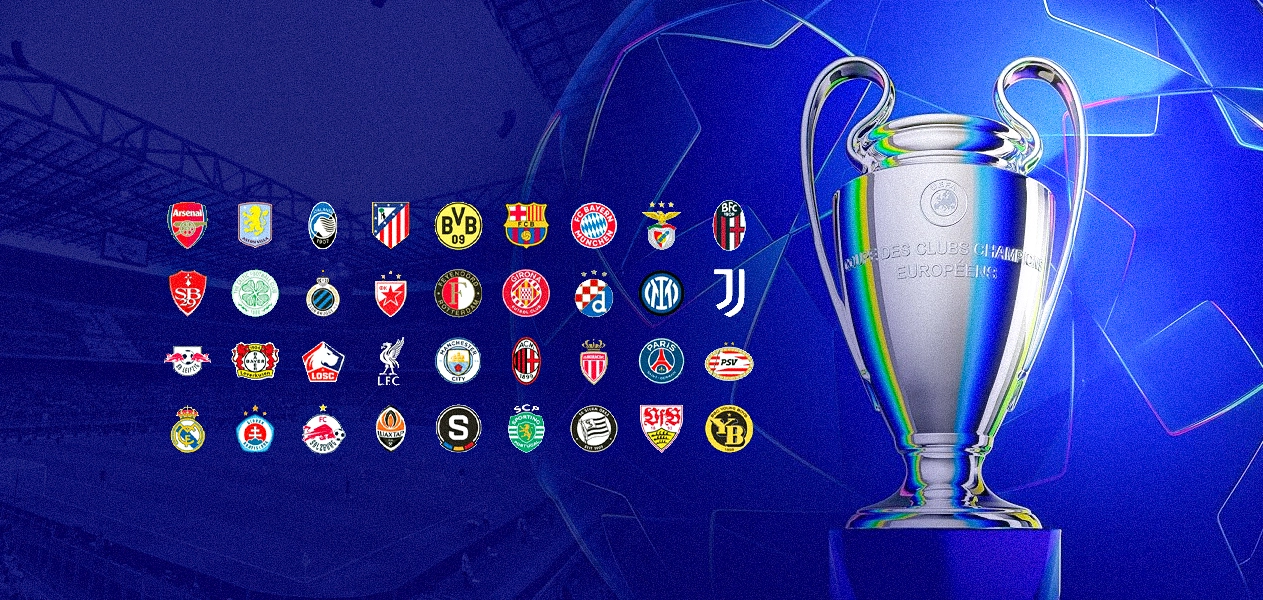 UEFA Champions League 2024/25: League phase draw