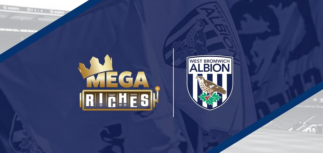 West Bromwich Albion FC team up with Mega Riches