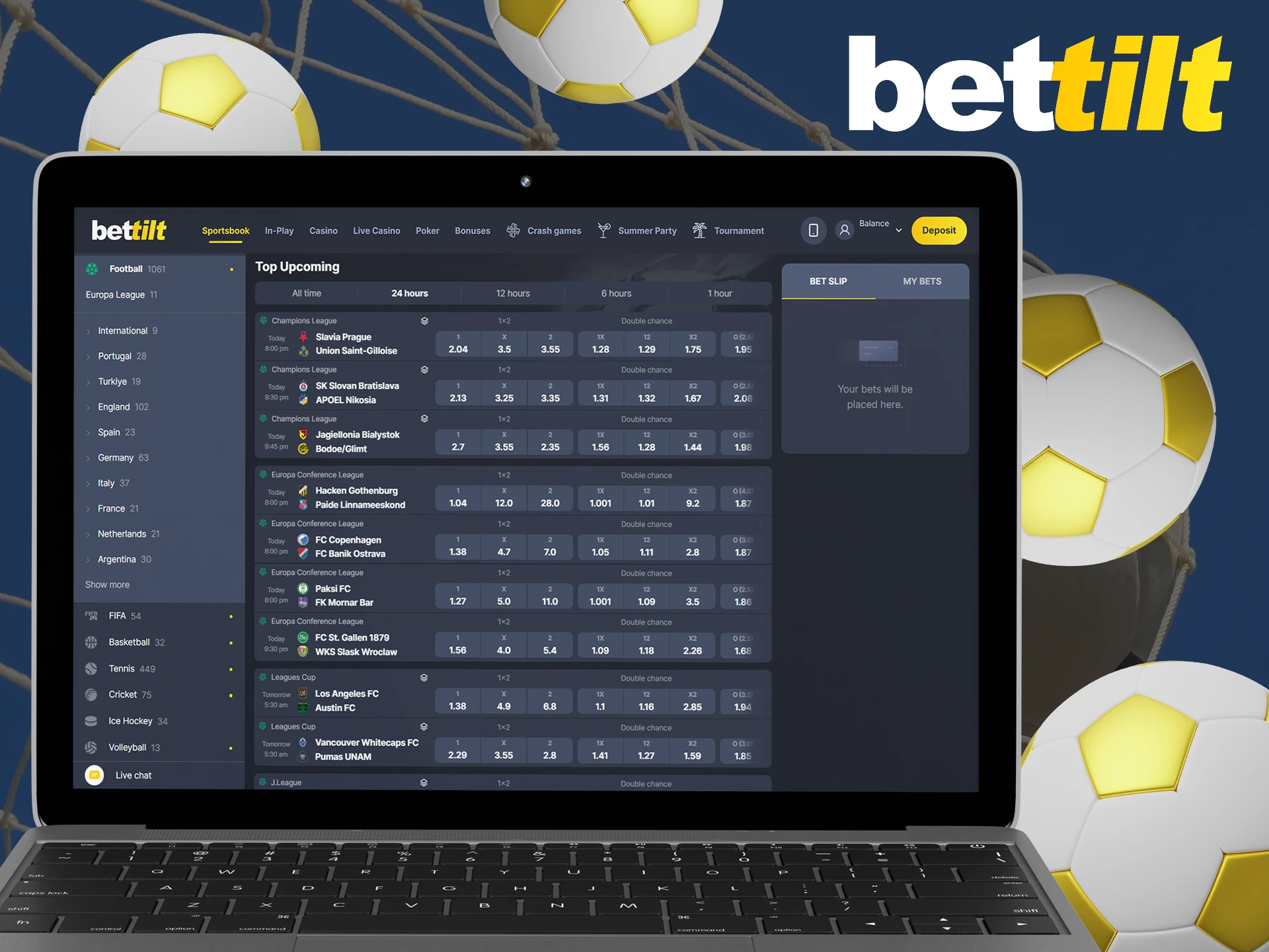 Betting on football at Bettilt has many advantages.