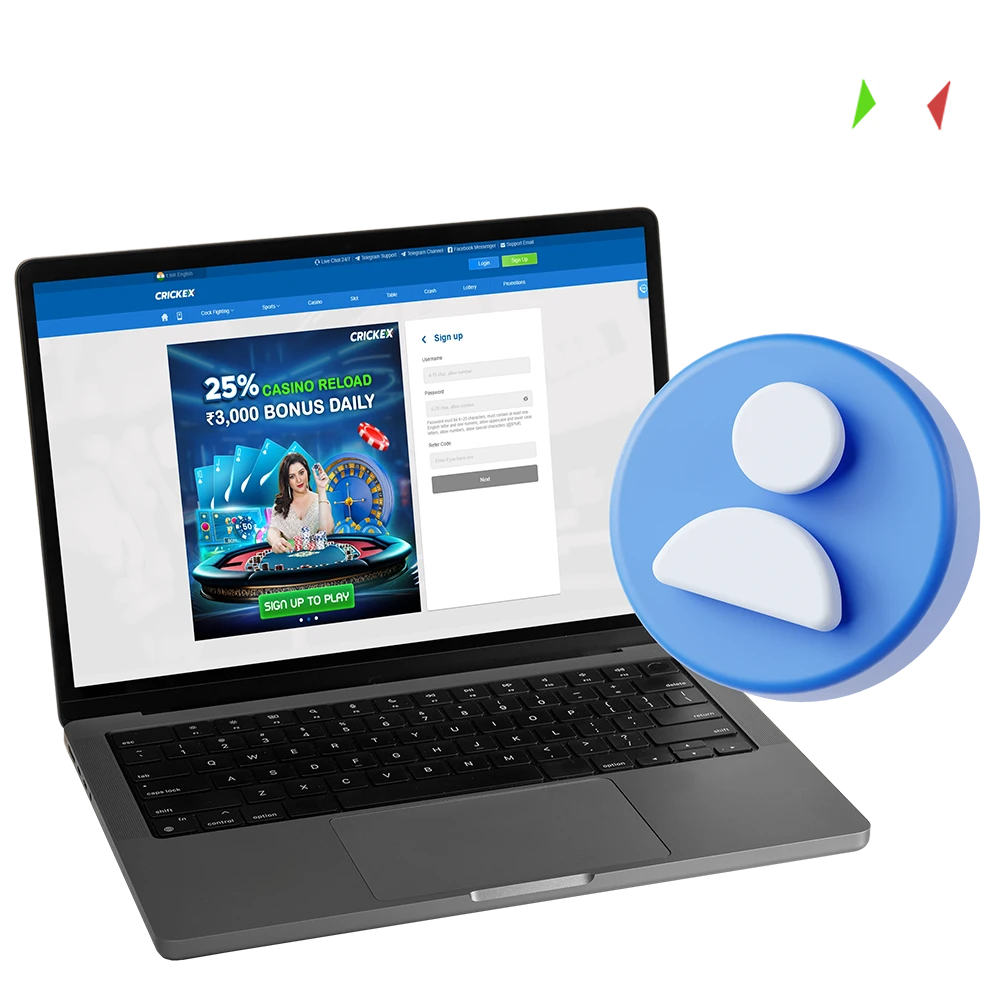 Sign up for Crickex and dive into the world of gaming and betting.