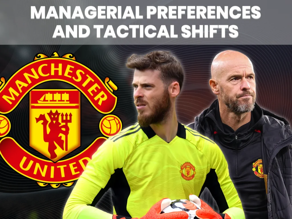 A big influence on De Gea's departure from Manchester United was Erik ten Hag.