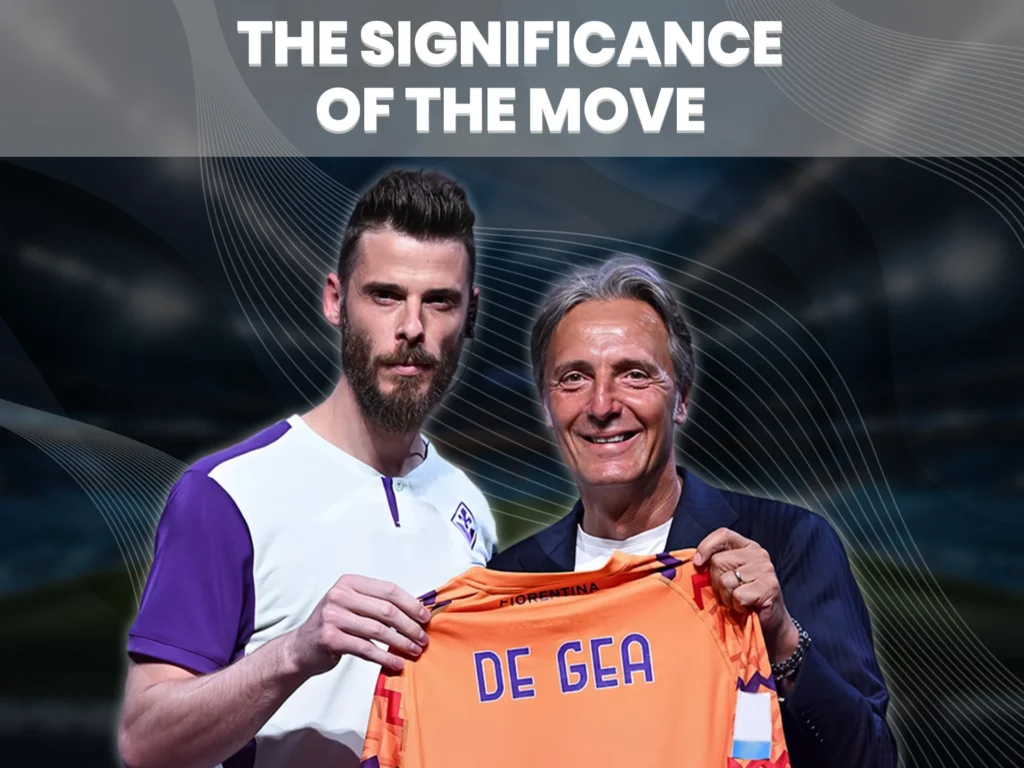 David De Gea has begun a new chapter in his professional career.