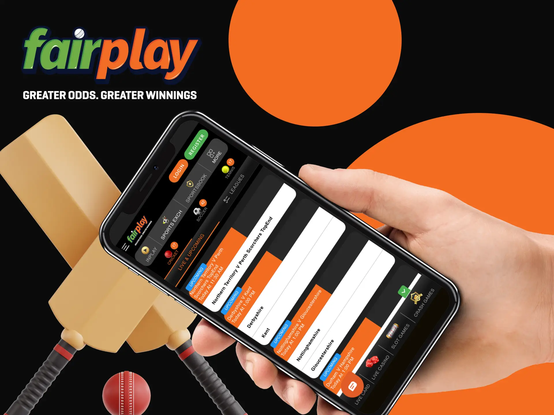 Have a great time betting on cricket via the Fairplay mobile app.