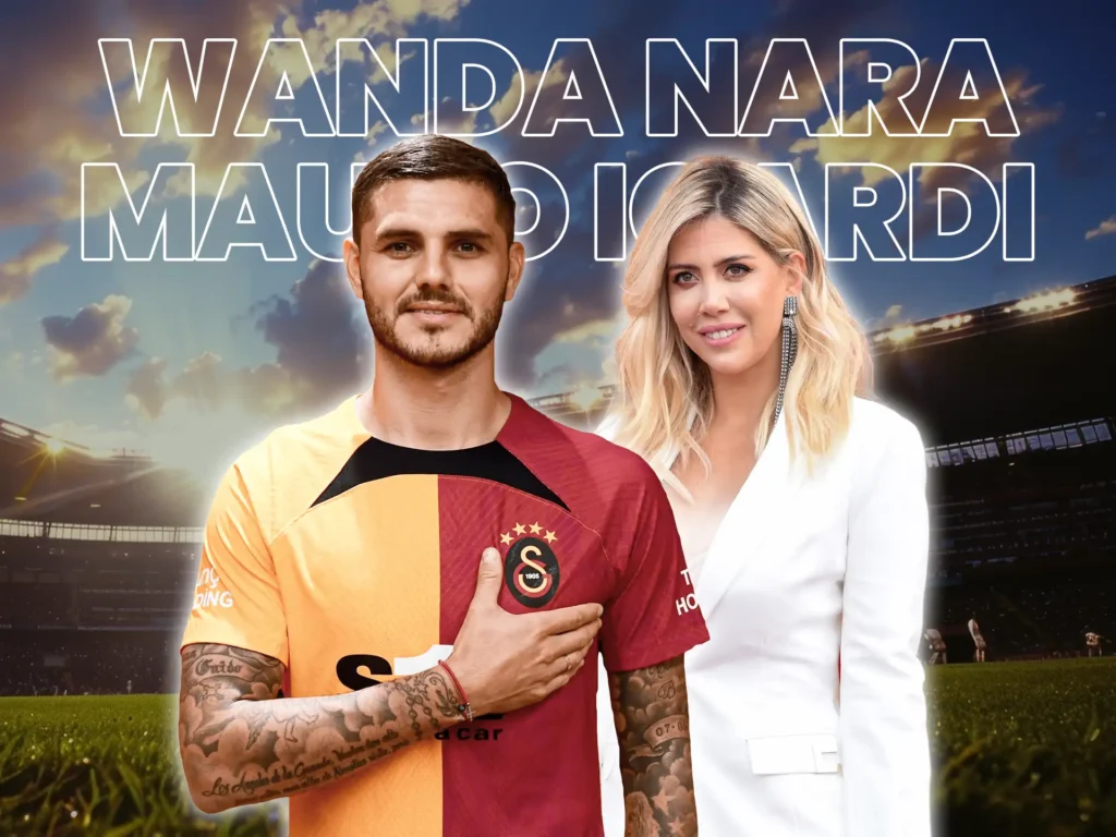 The relationship between football agent Wanda Nara and football player Mauro Icardi.