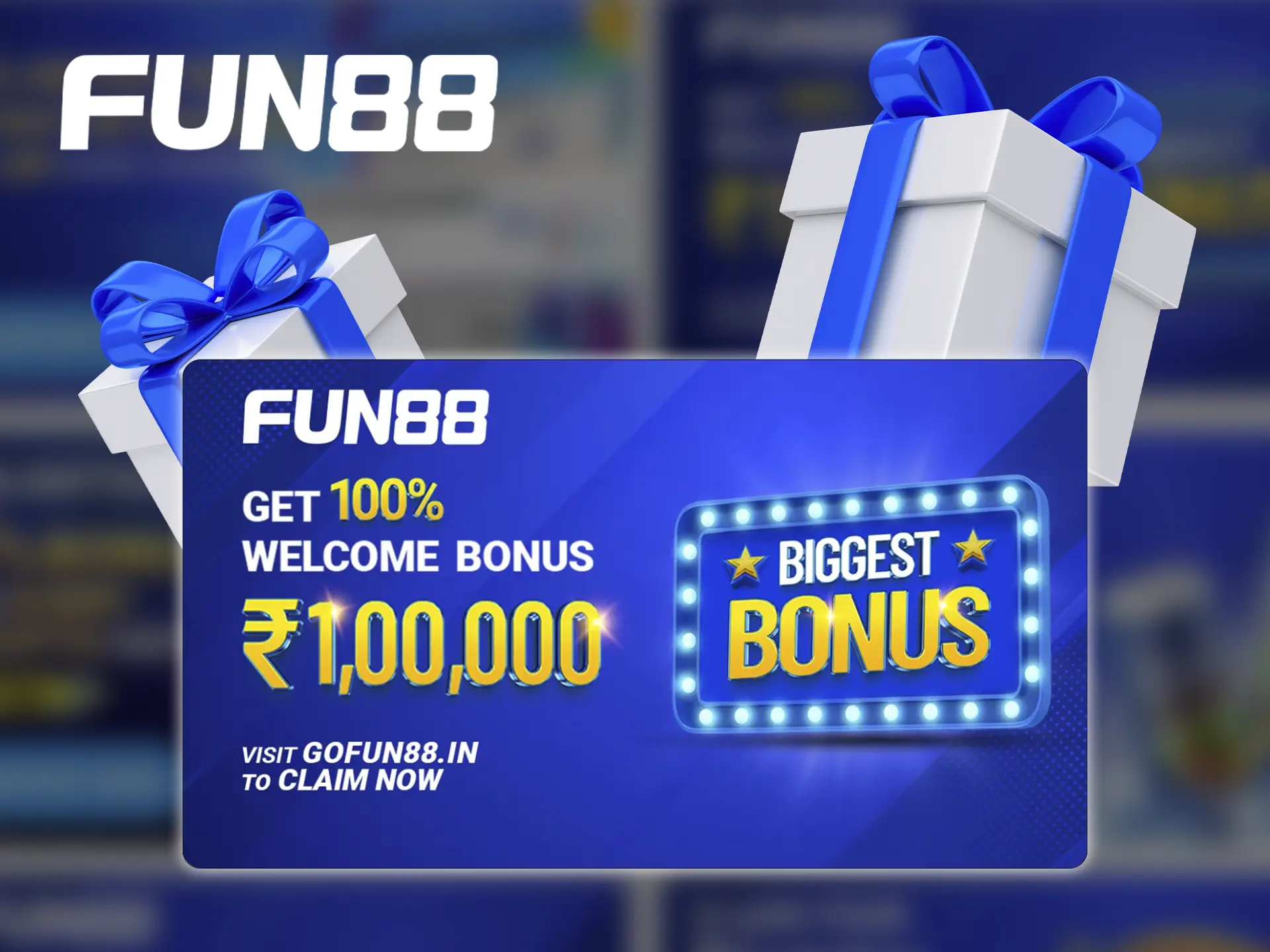 Make your first deposit and get a huge bonus from Fun88 Casino.