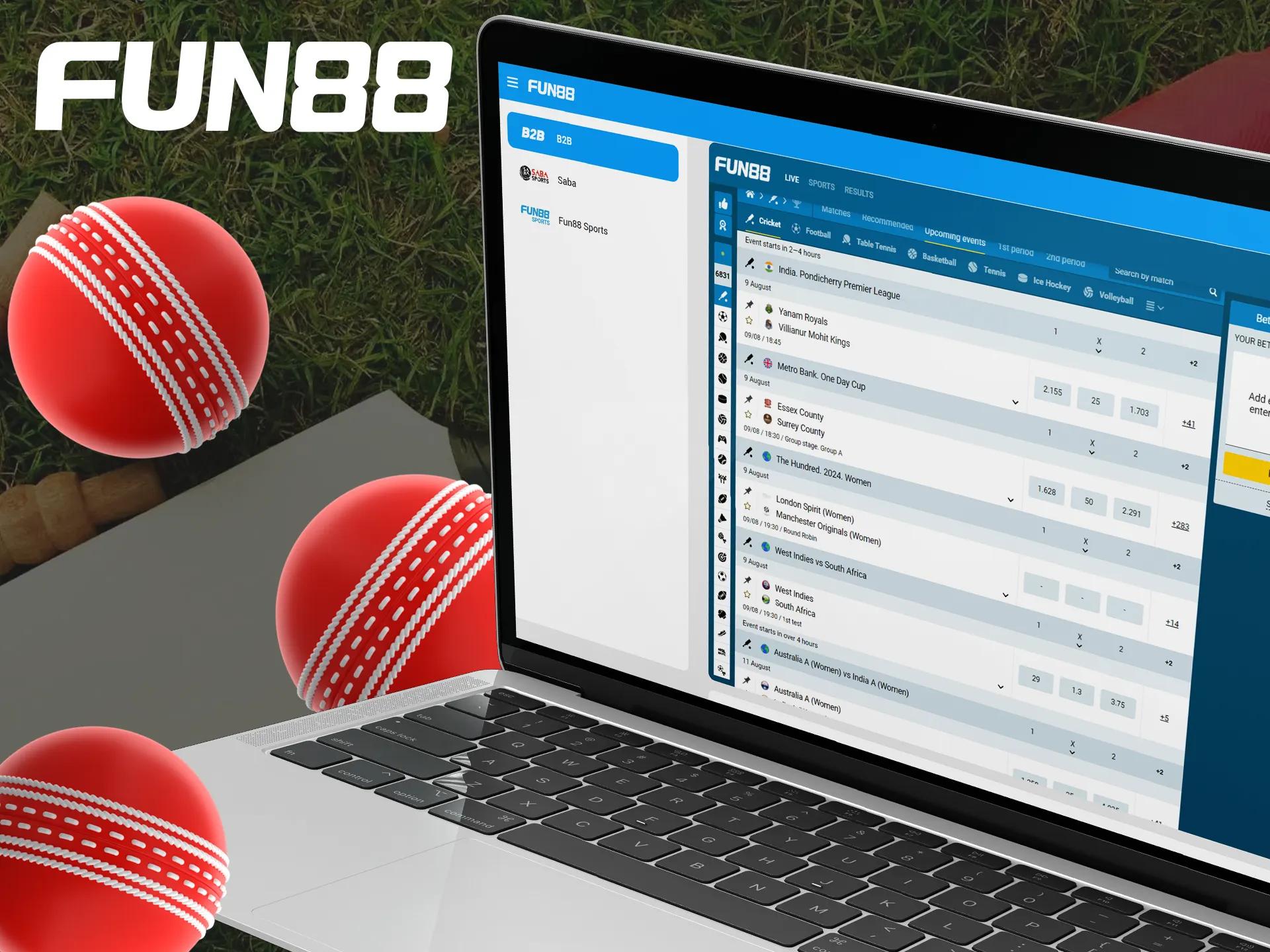 Learn about the benefits of cricket betting at Fun88.