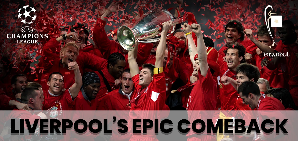 Find out how Liverpool's team managed to beat Milan's team in the Champions League final in 2005.