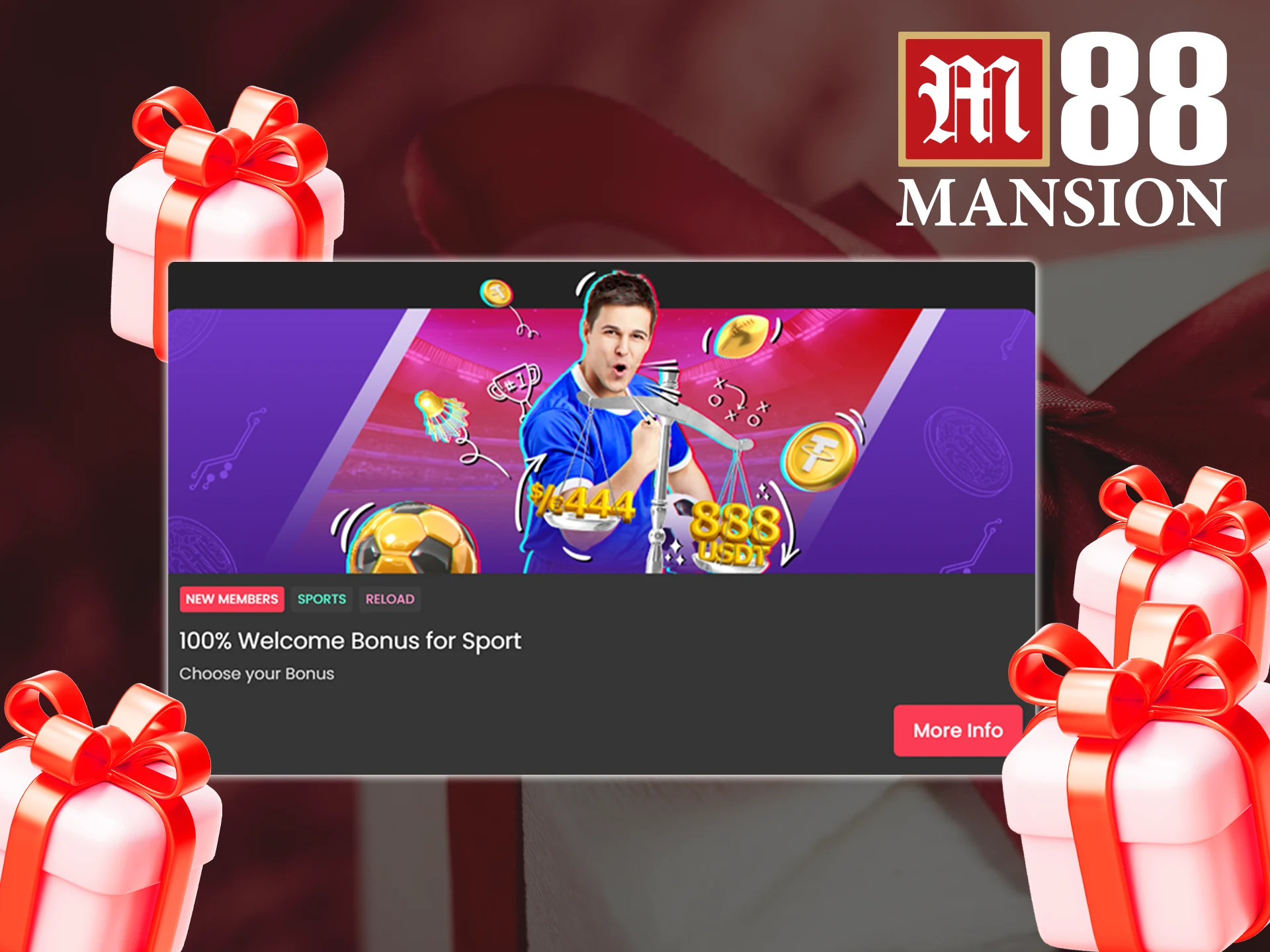 Get extra money for cricket betting from M88.