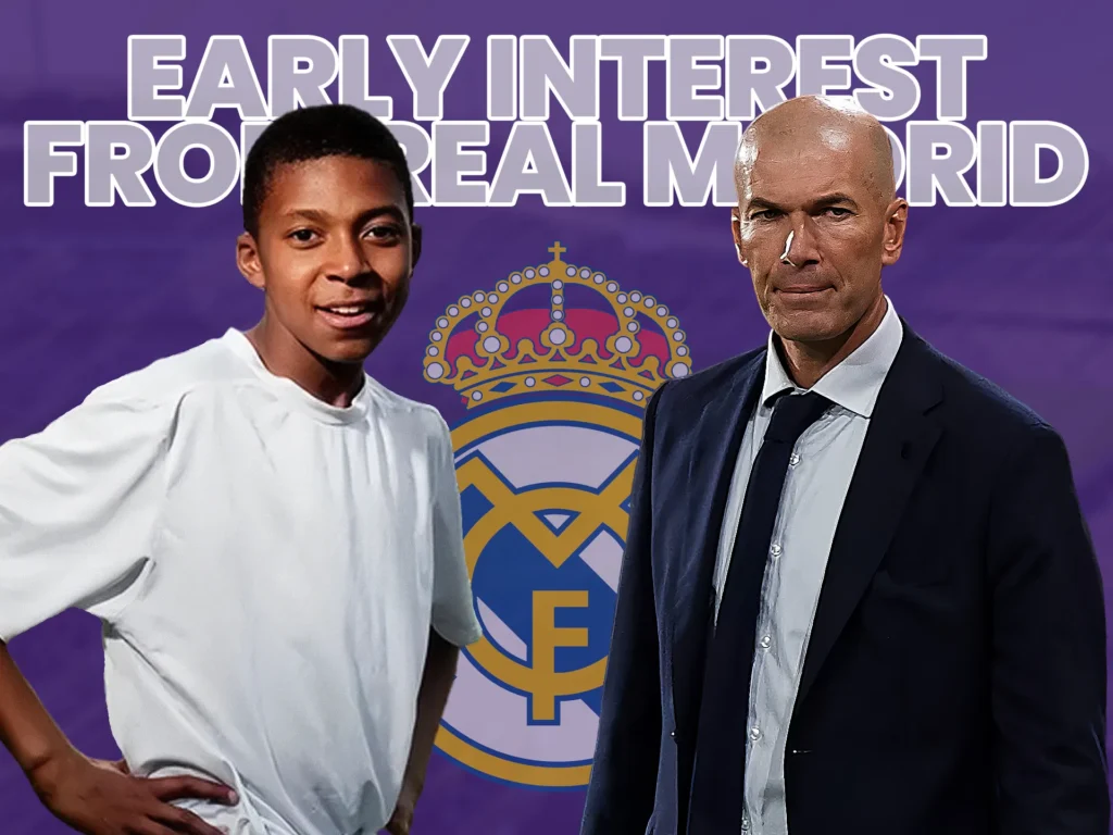 Already when Kylian Mbappé was 13 years old, Real Madrid were interested in him.