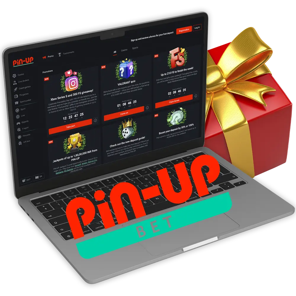 Check out the bonus programme and promotions from Pin Up Casino.