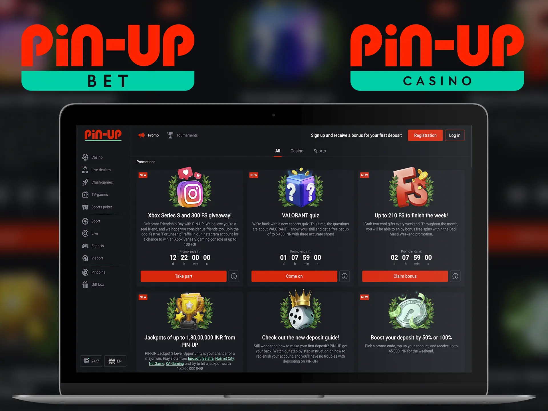 Check out the rest of the bonuses from Pin Up Casino that can bring you valuable gifts and rewards.