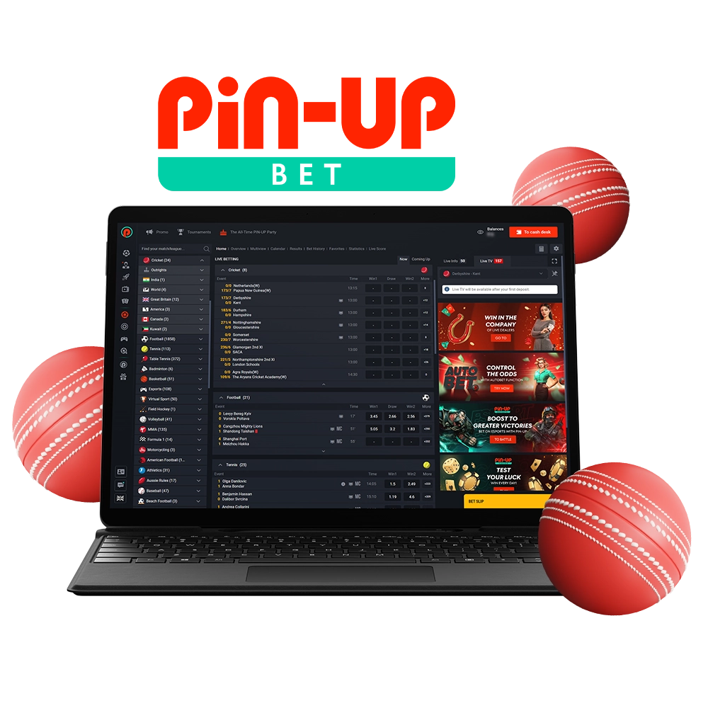 Get an unforgettable cricket betting experience with Pin Up.