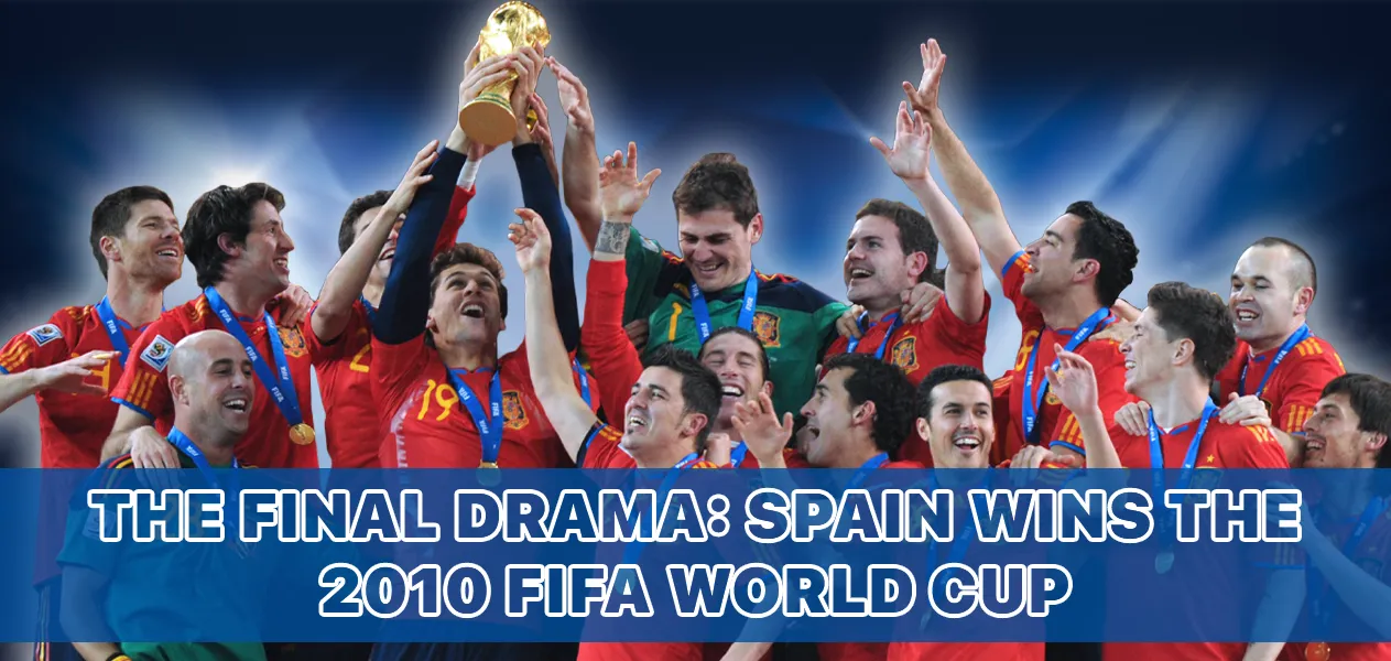 Spain won the 2010 FIFA World Cup final against the Netherlands in extra time.