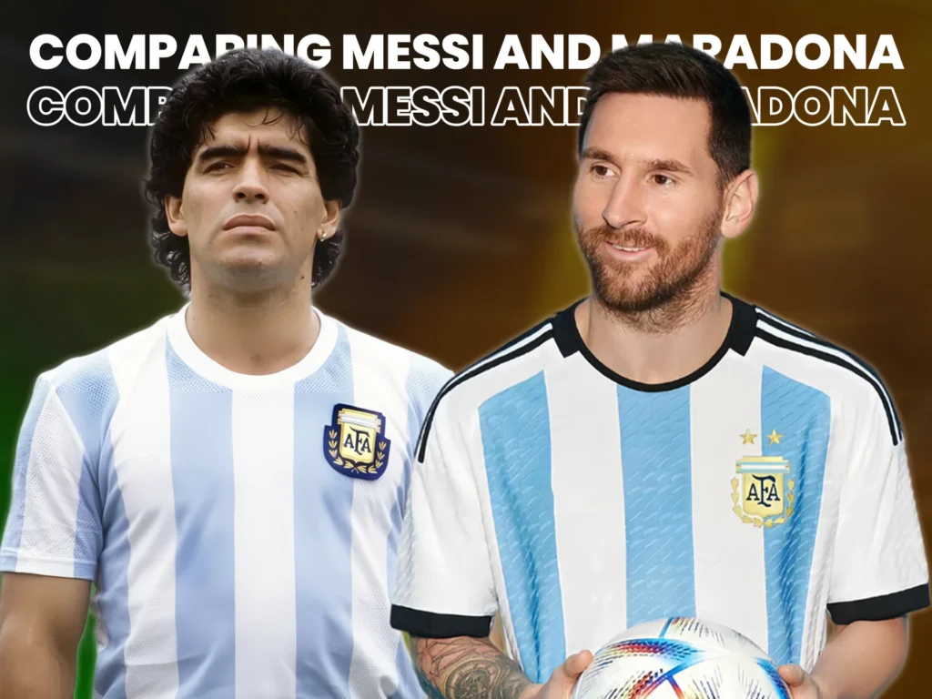 Lionel Messi's victory is being compared to Diego Maradona's legendary triumph.