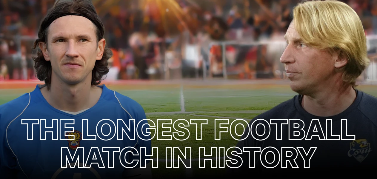 What were the longest football matches.