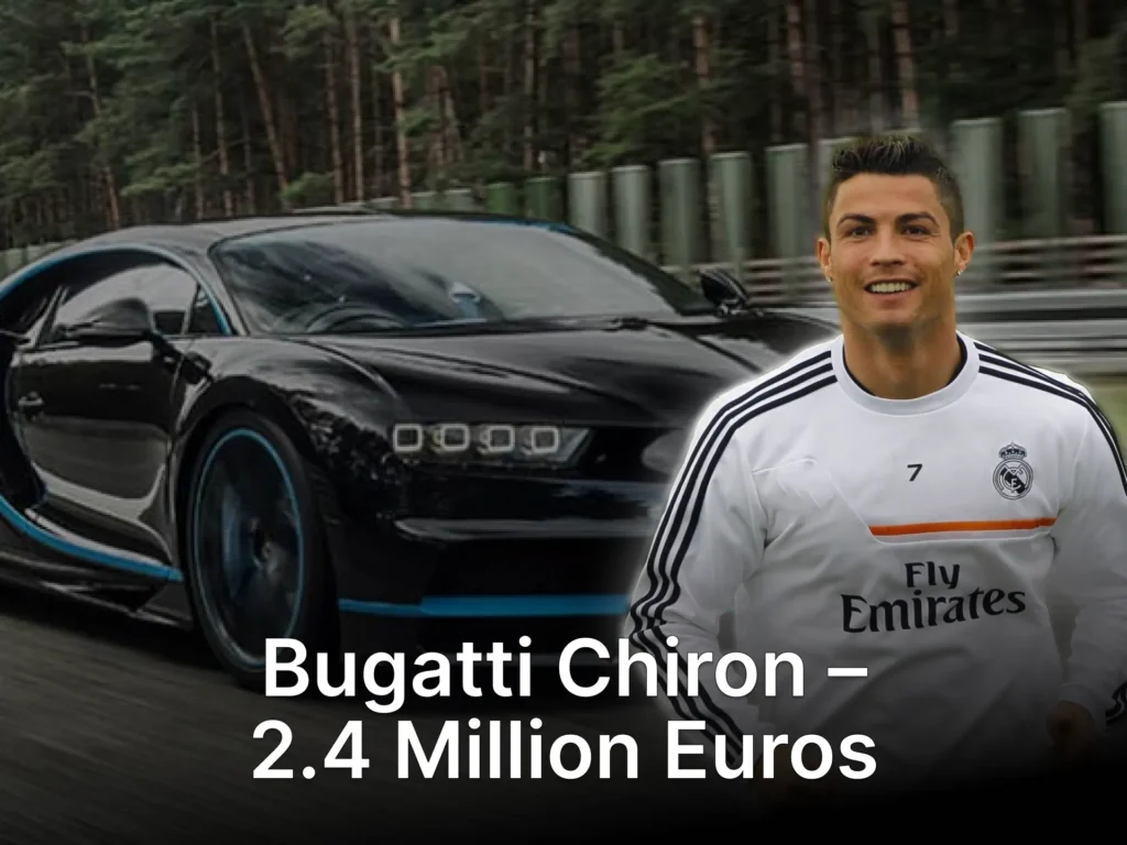 
What kind of cars does Ronaldo buy.