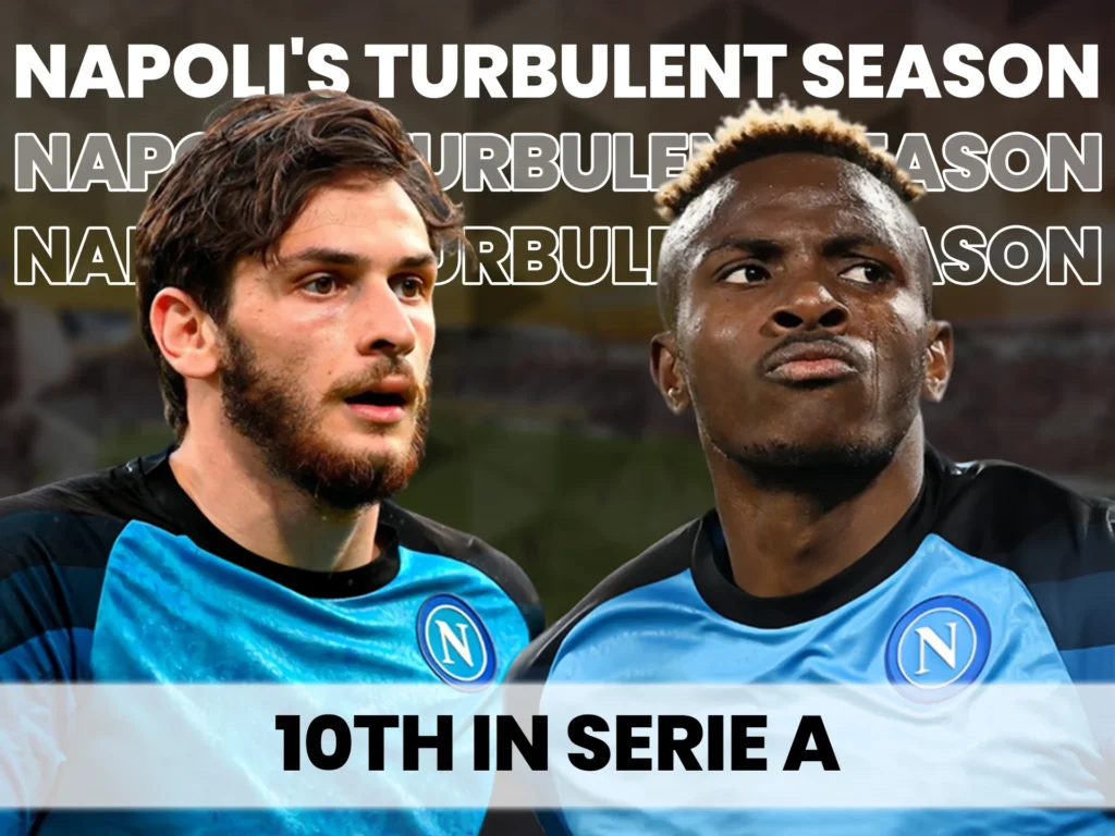 Napoli did not live up to the expectations that were placed on them.