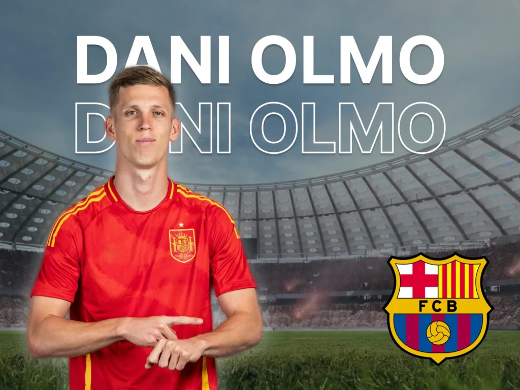 Which team attracted Dani Olmo's attention.