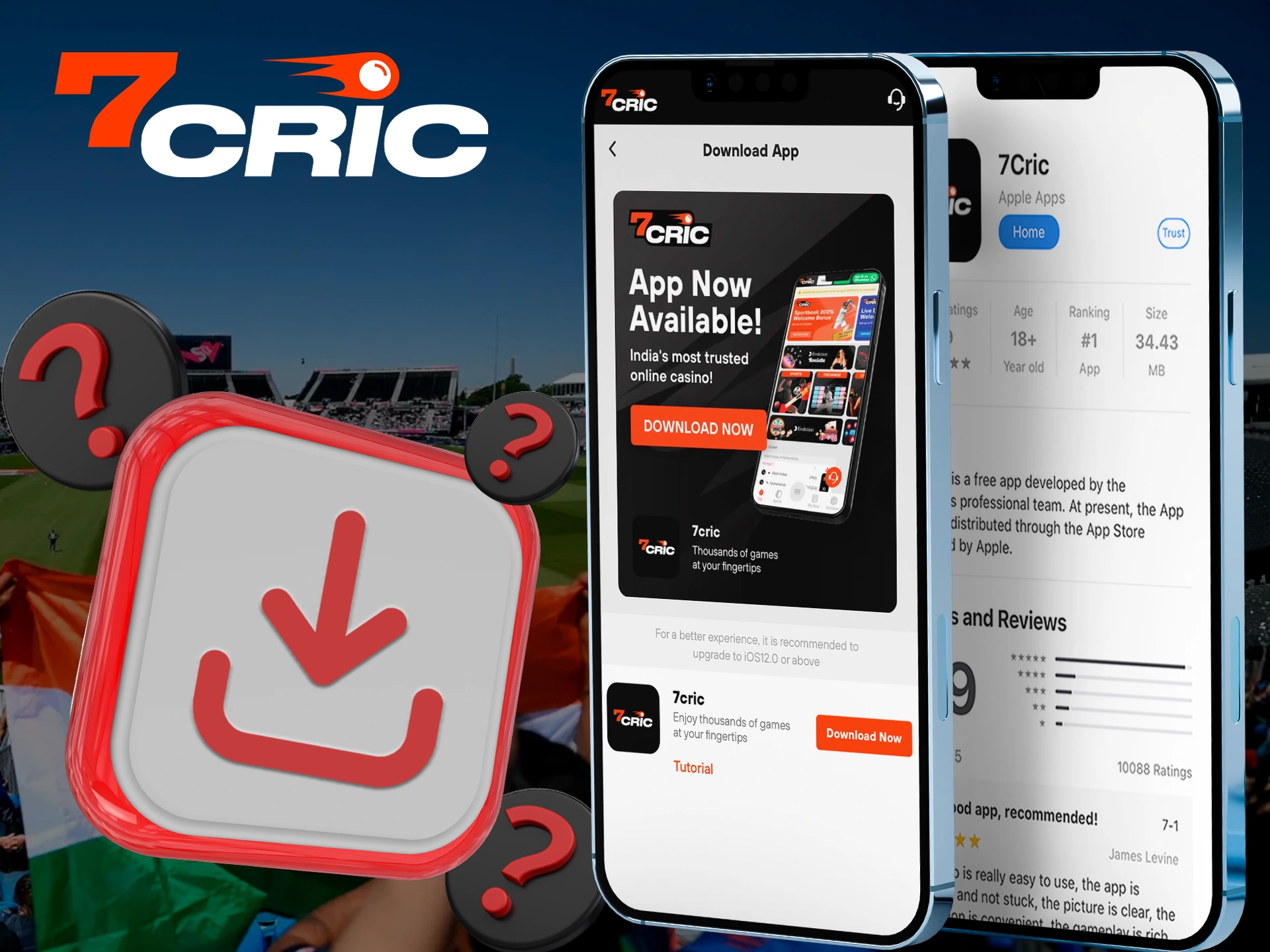 Learn how to install the 7Cric app on your device.