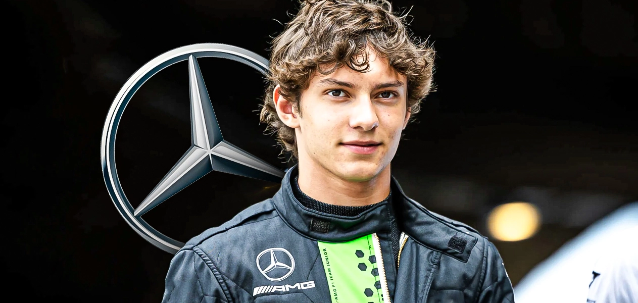 Mercedes reveals Antonelli as Hamilton replacement