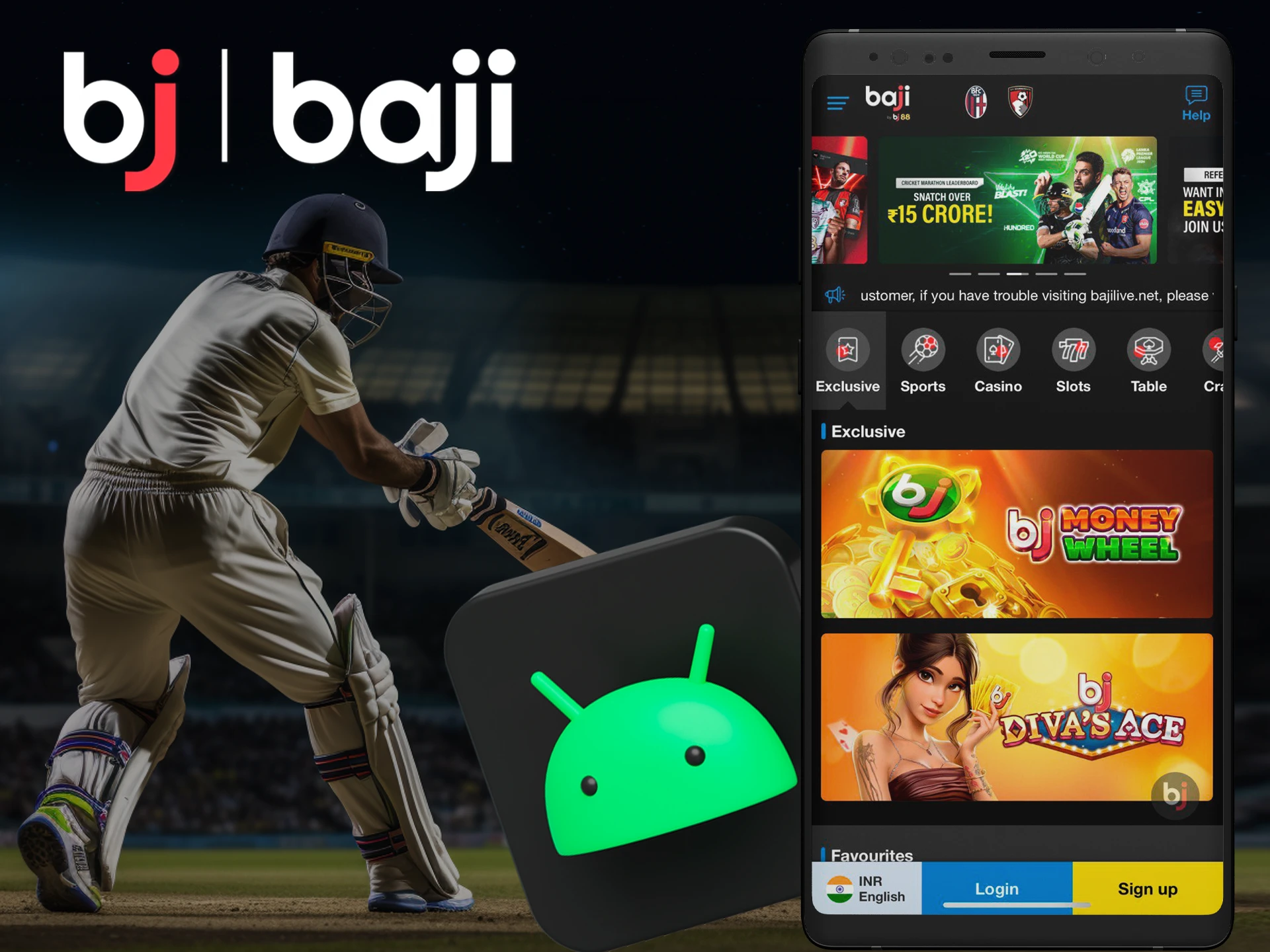 Install and play Baji Live on the Android app.