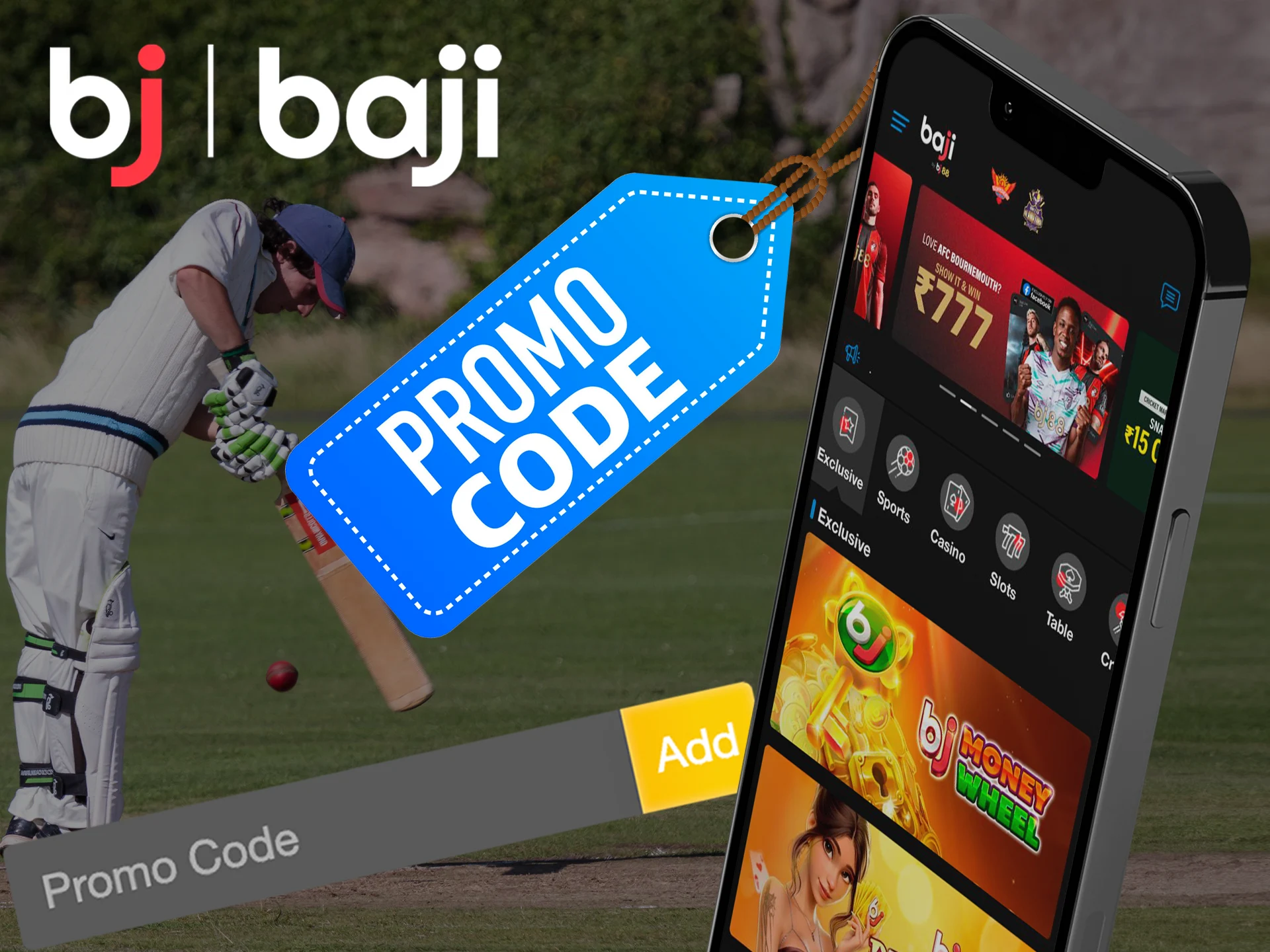 Use promo codes on the Baji Live mobile app and get bonuses.