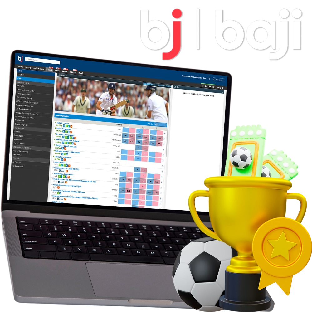 Best soccer odds only at Baji Live.