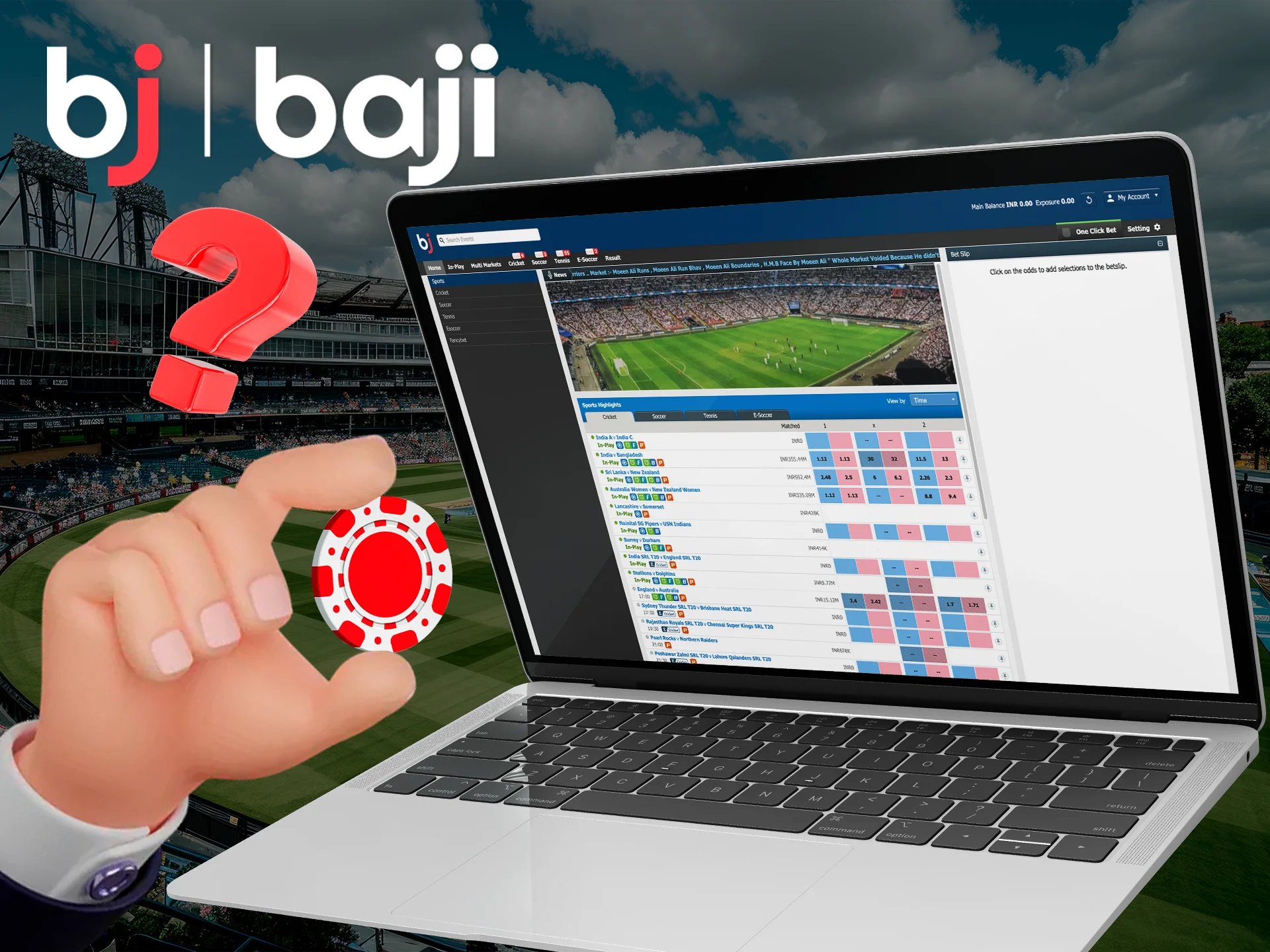 Check out how to start betting after registering with Baji Live.