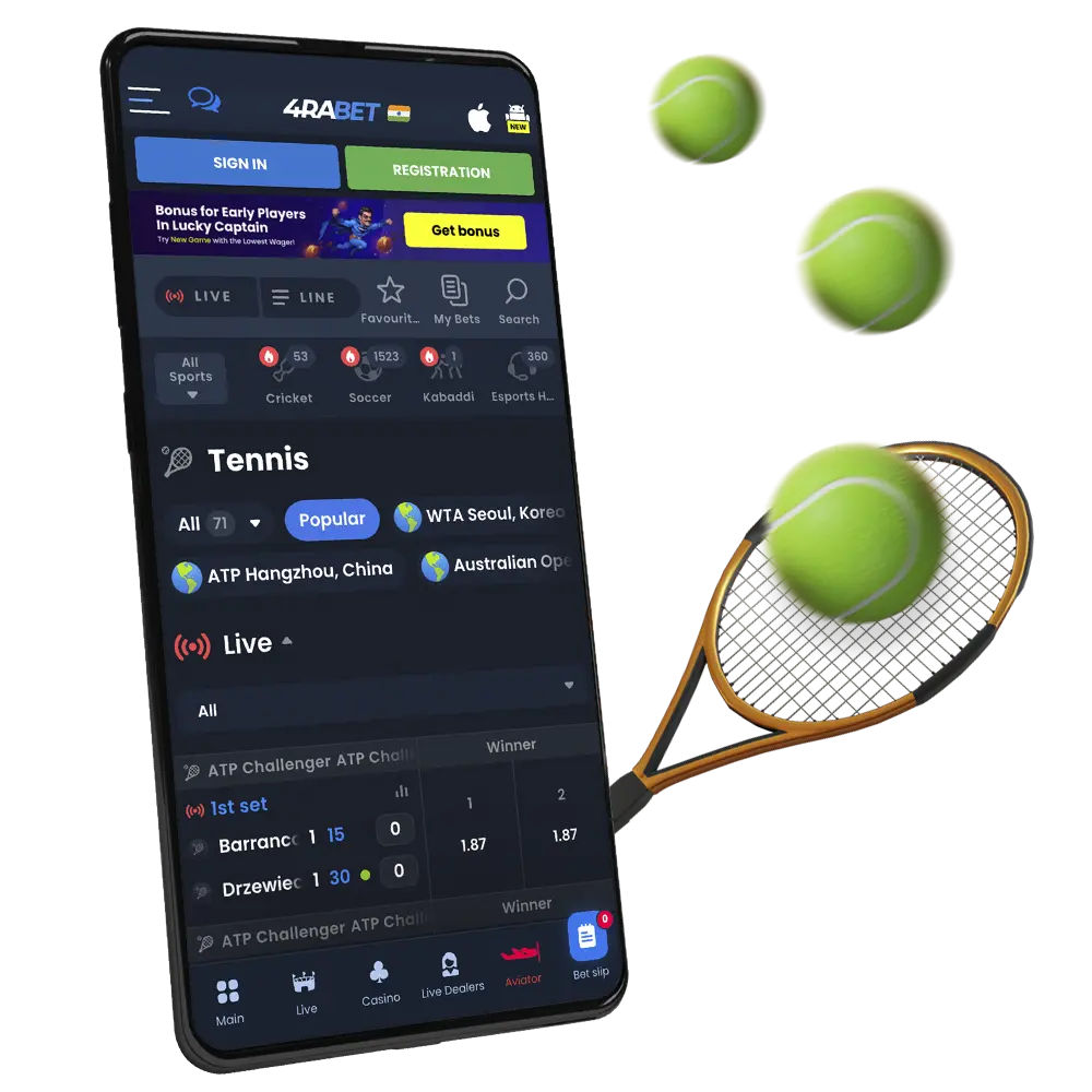 Learn about the best tennis betting apps available.