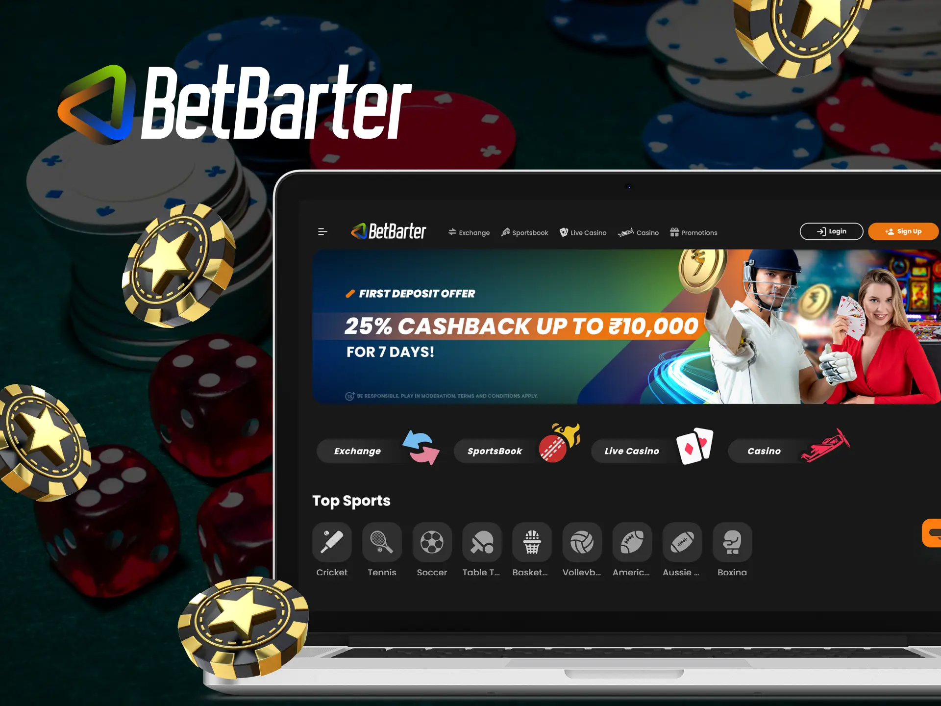 Can I install the Betbarter Bookmaker online casino application on my PC.