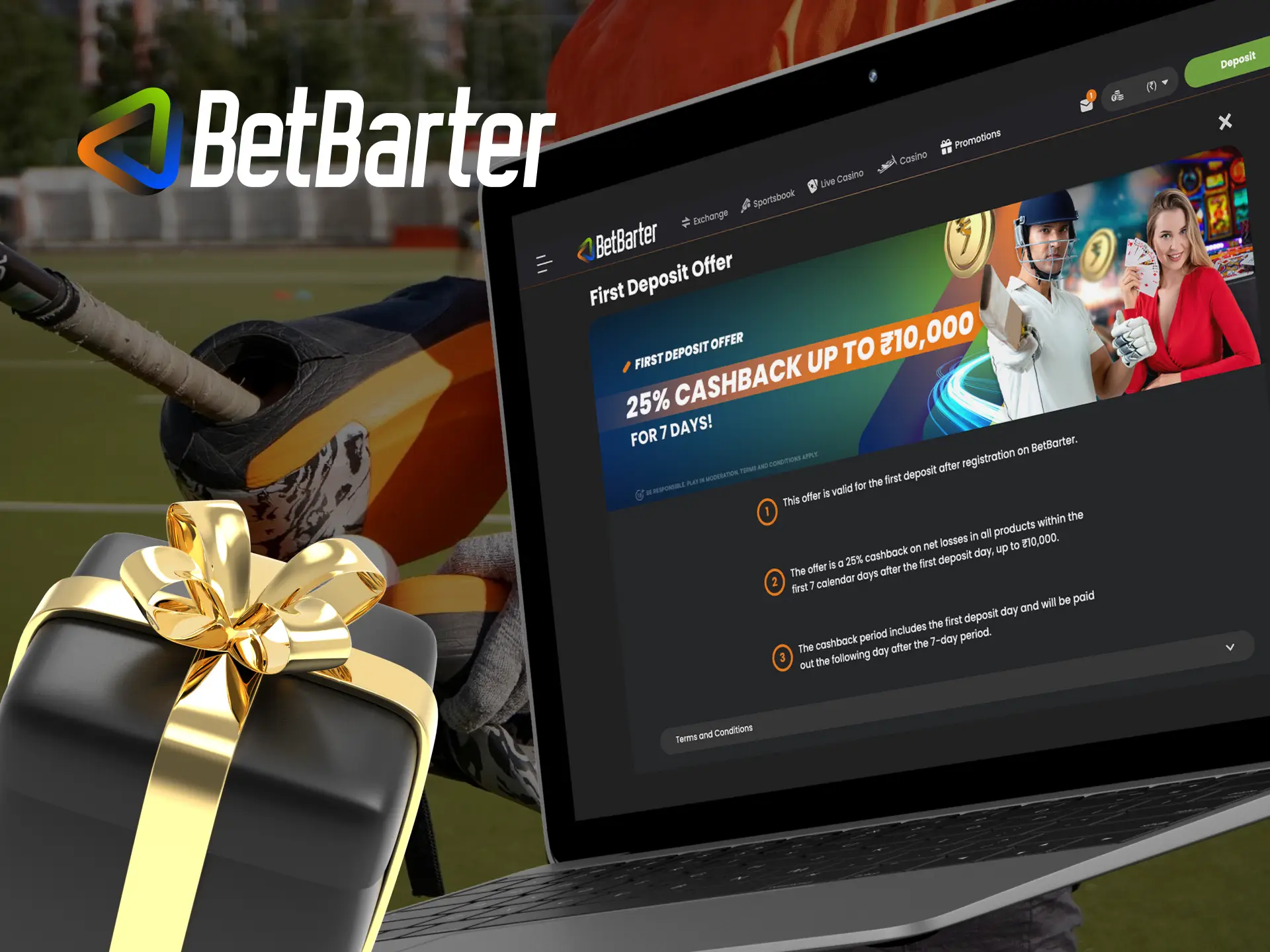 What are the bonuses for new players at the Betbarter Bookmaker online casino.