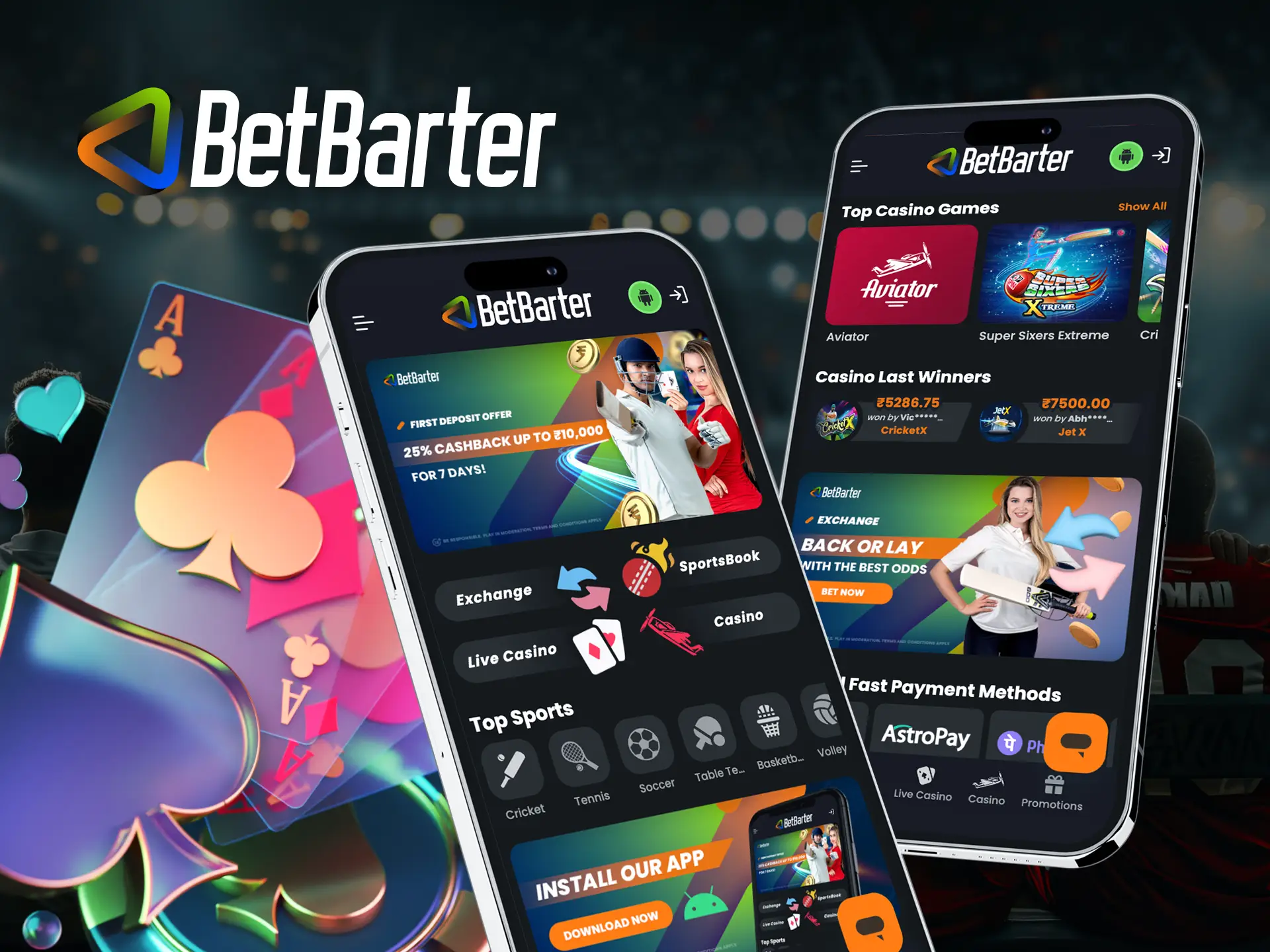 What are the advantages of the mobile version of the Betbarter Bookmaker online casino website.