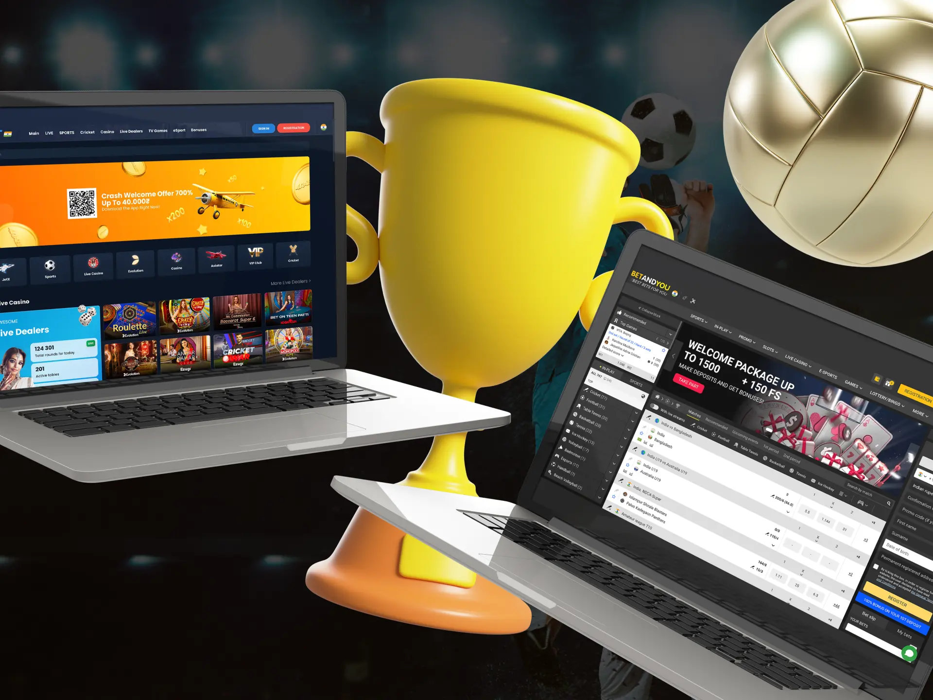 What are the best sports betting sites in India.