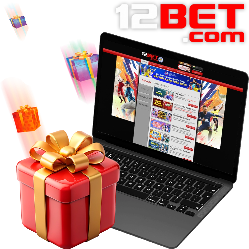 Get to know the bonuses from 12bet.