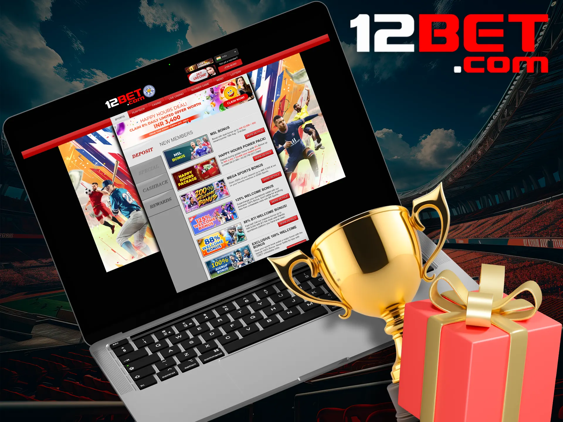 Participate in 12bet's prediction week and get bonus prizes.