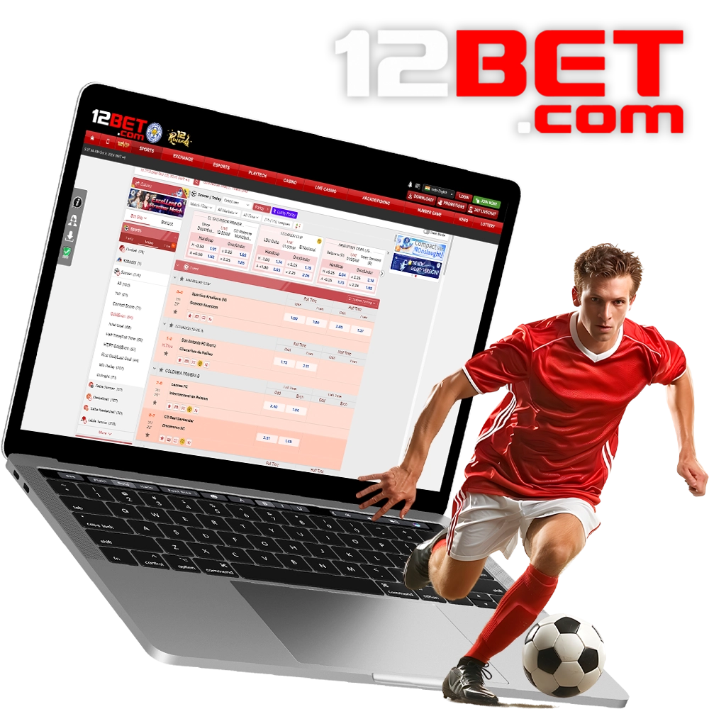 Predict soccer matches and bet together with 12bet.