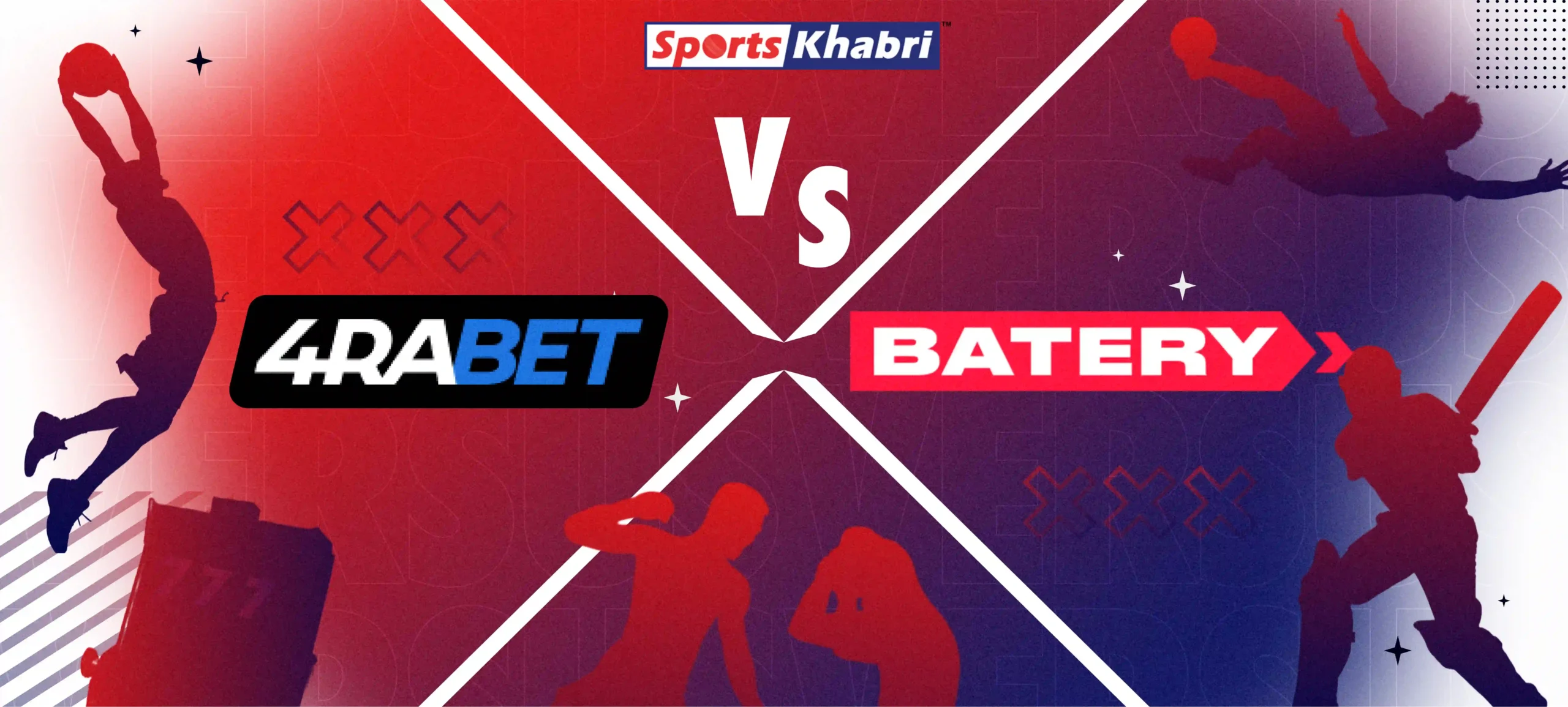 Which is the better choice between 4Rabet vs Batery Casino, detailed comparison.