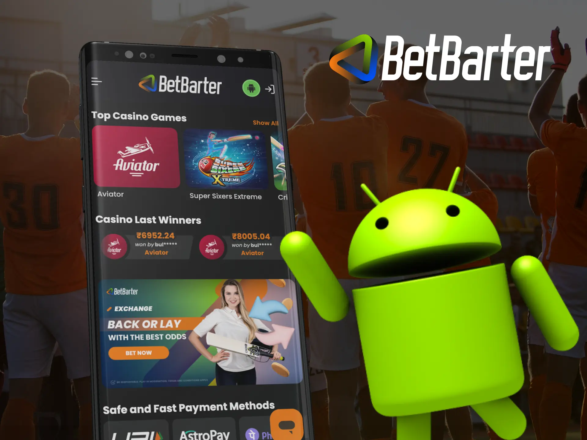 Why you should use the Betbarter online casino application for your Android phone.