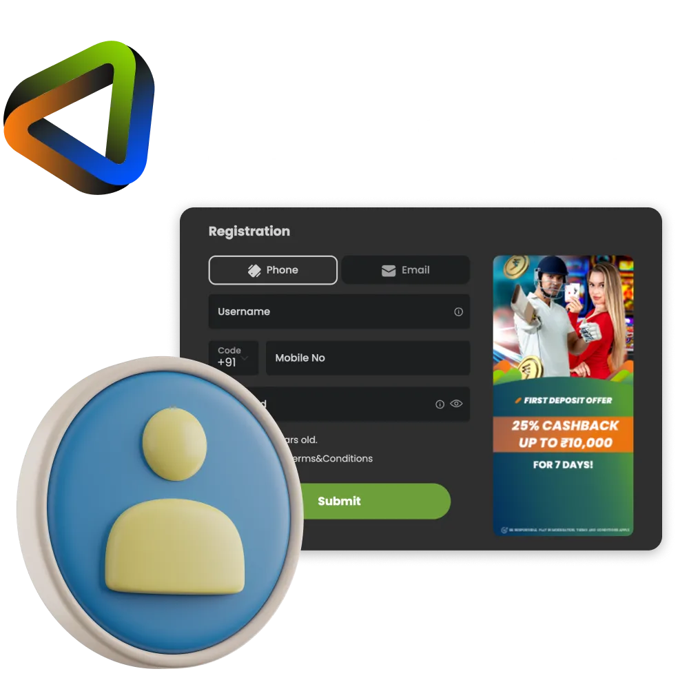 Create your account at Betbarter India.