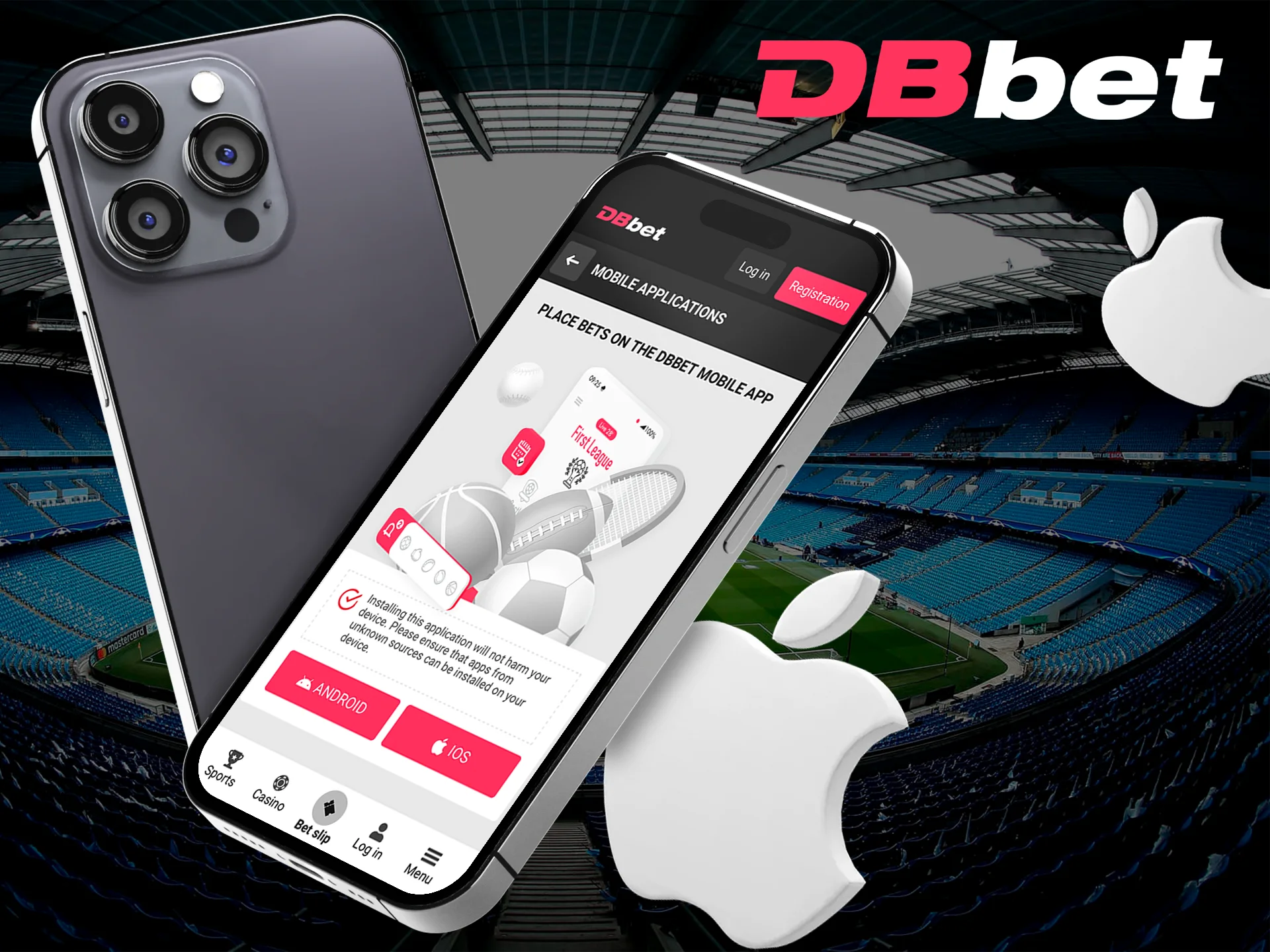 Play and win on the DBbet iOS app.