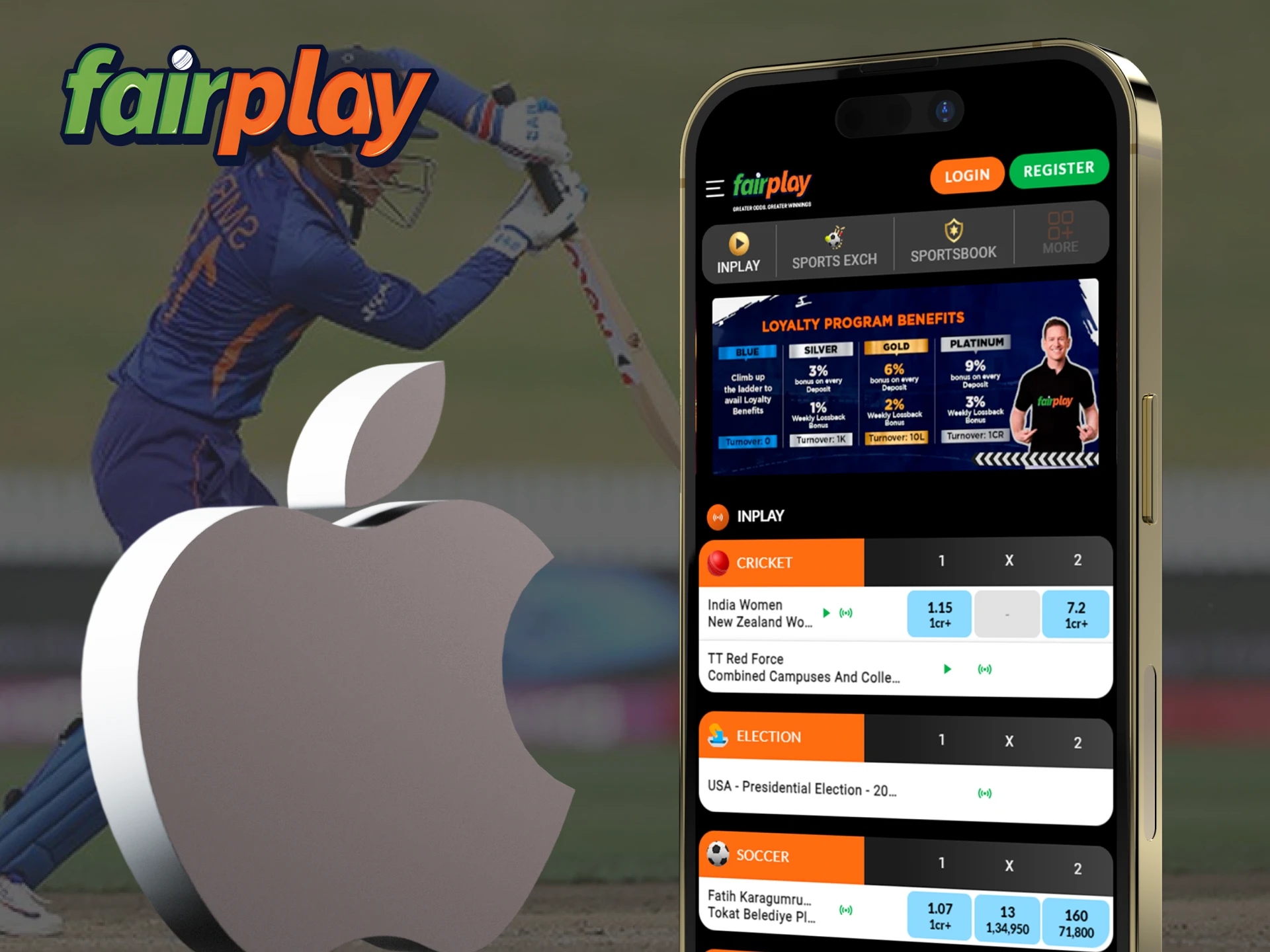 Download the Fairplay app for iOS now.