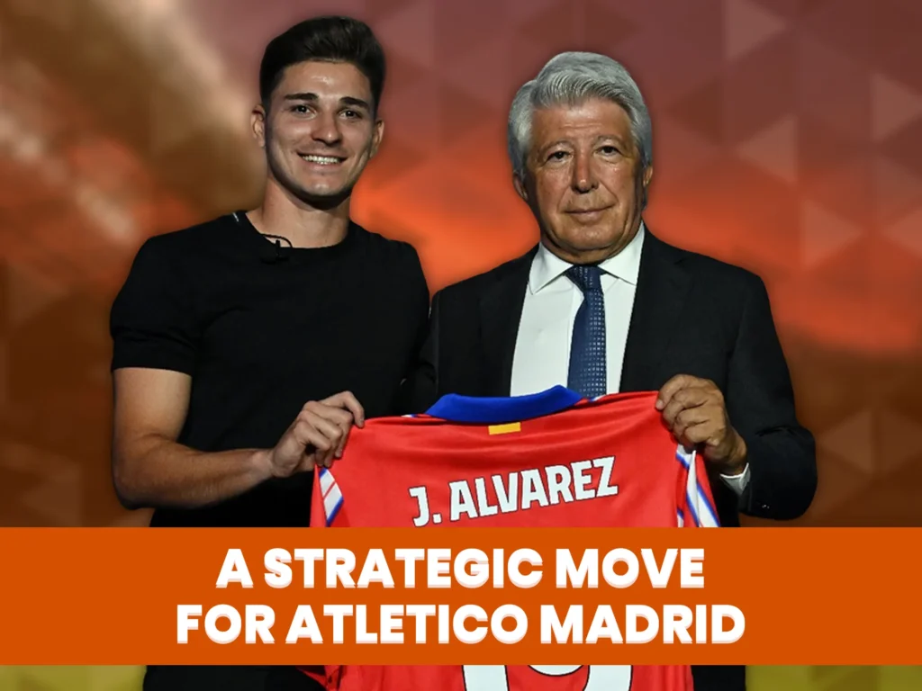 Julian Alvarez is a great striker to lead the attack.