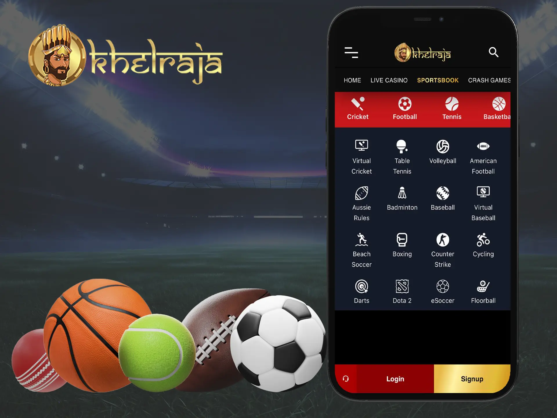 Explore the possible sports betting odds available at Khelraja Bookmaker.