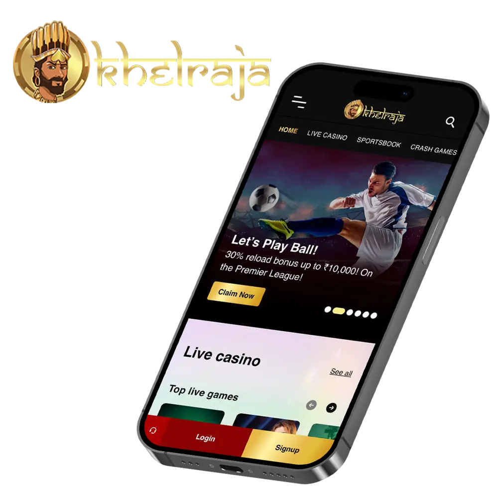 Try using the Khelraja app for your betting and casino games.