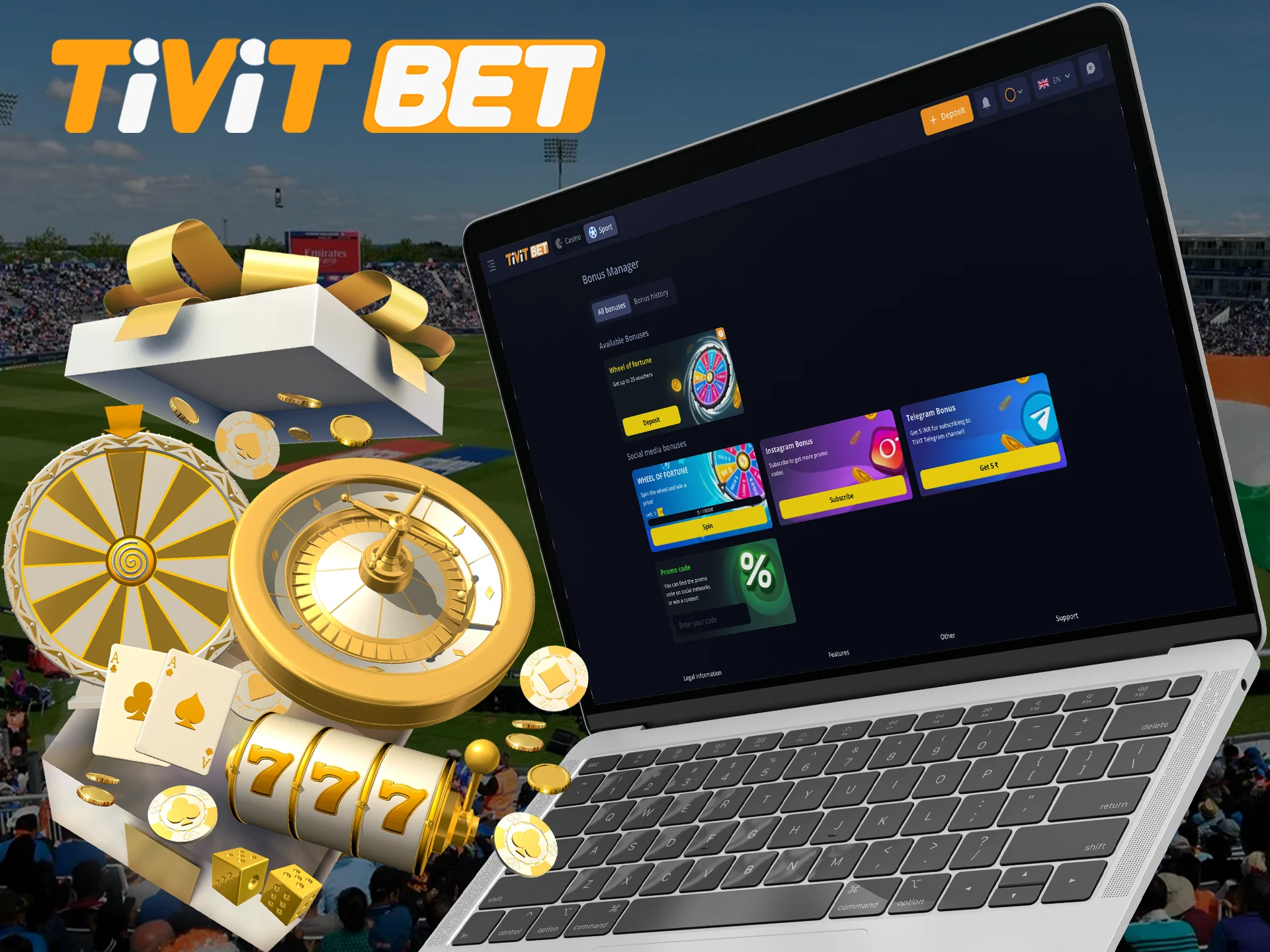 Check out how you can use your welcome bonus from Tivitbet.