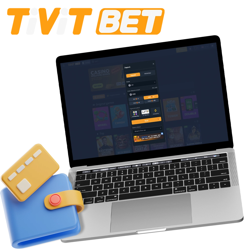 Learn more about Tivitbet payment methods.