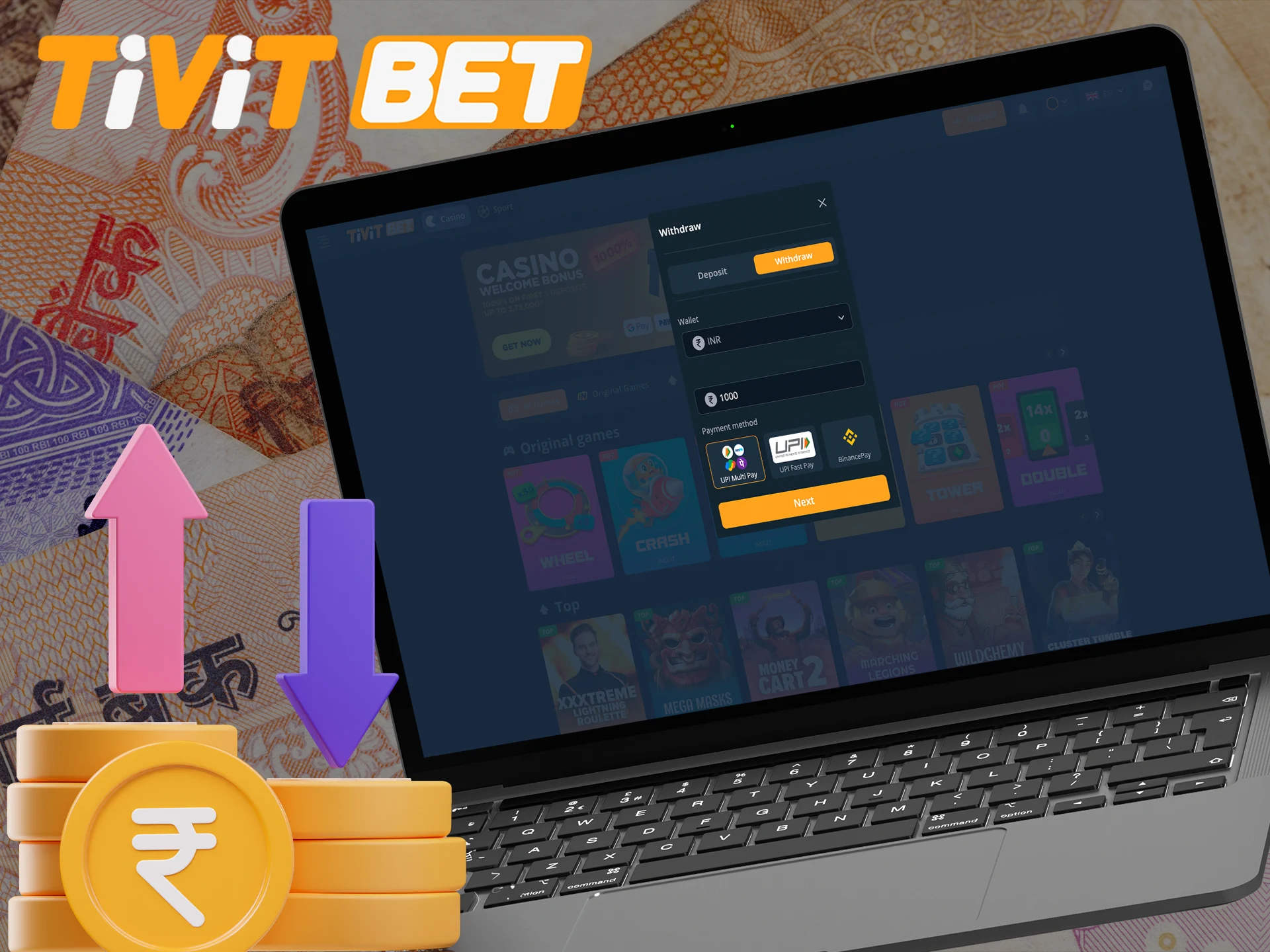 Learn about the withdrawal limits for winnings at Tivitbet.