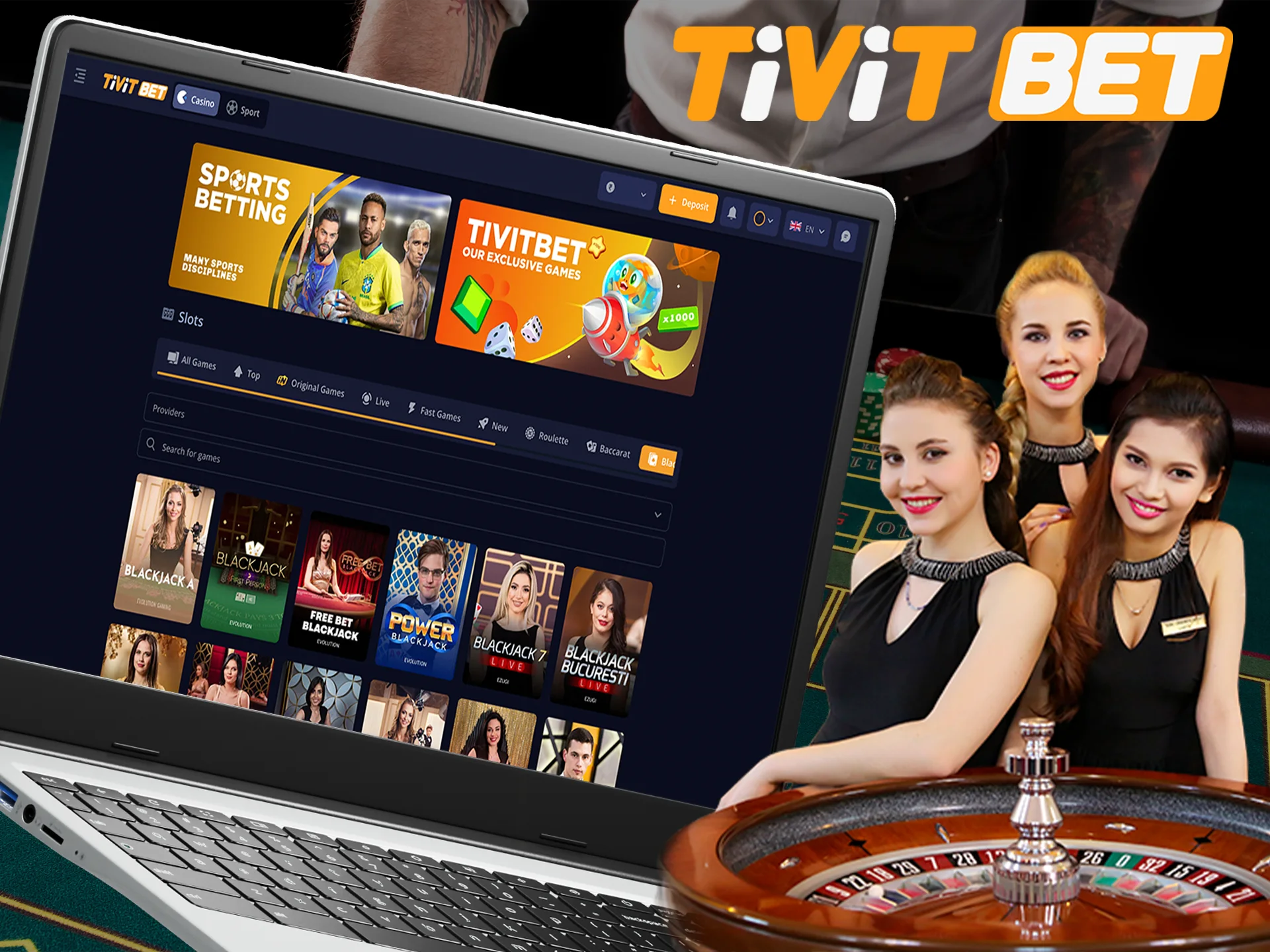 Tivitbet has a wide range of table games for every player.